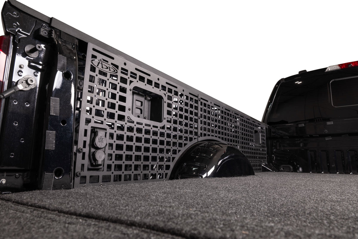 2023-2026 Ford Super Duty F-250/350/450 Long Bed Side Molle Panels - PASSENGER Addictive Desert Designs