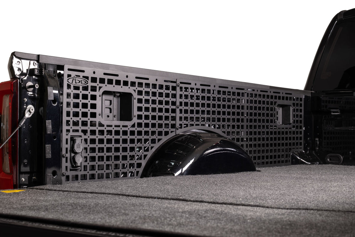 2023-2026 Ford Super Duty F-250/350/450 Long Bed Side Molle Panels - PASSENGER Addictive Desert Designs