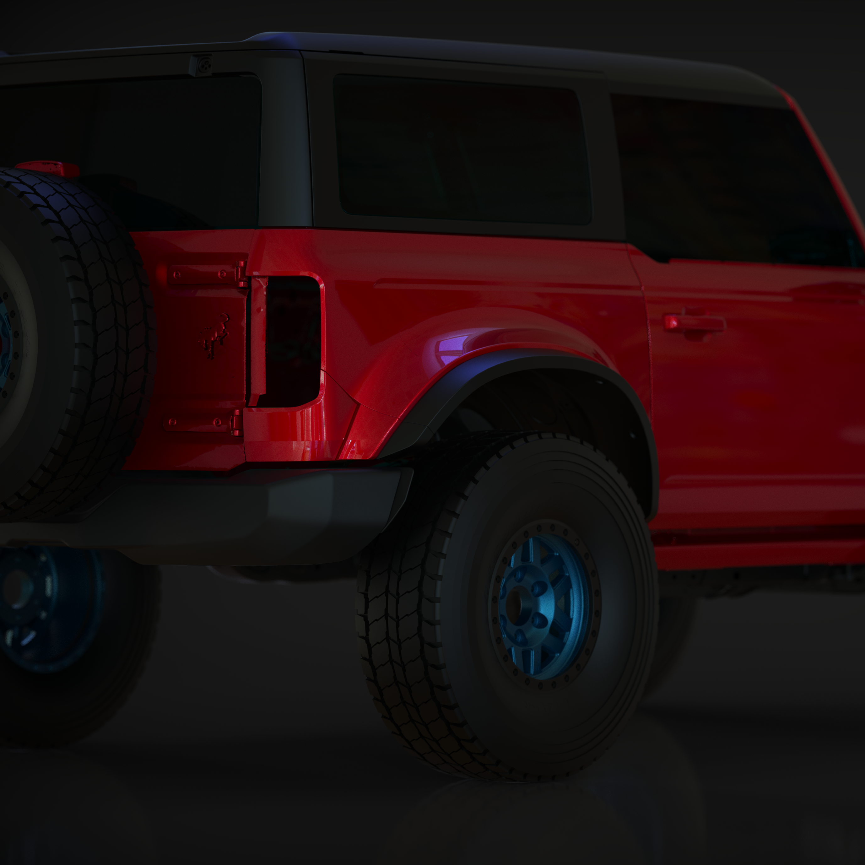 2021-2026 Ford Bronco 2-Door Rear Quarter Kit