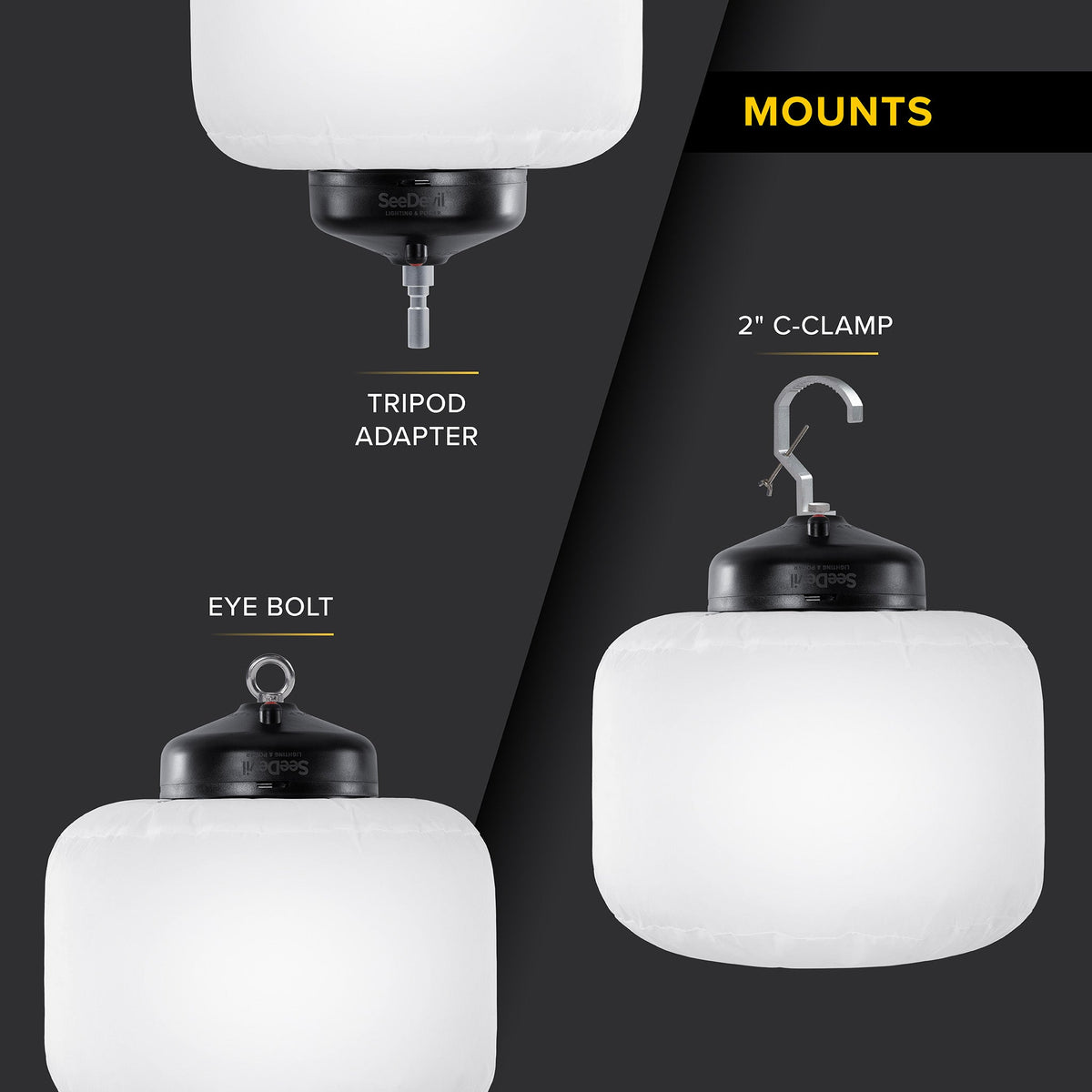 SeeDevil G3 250 Watt Balloon Light Kit