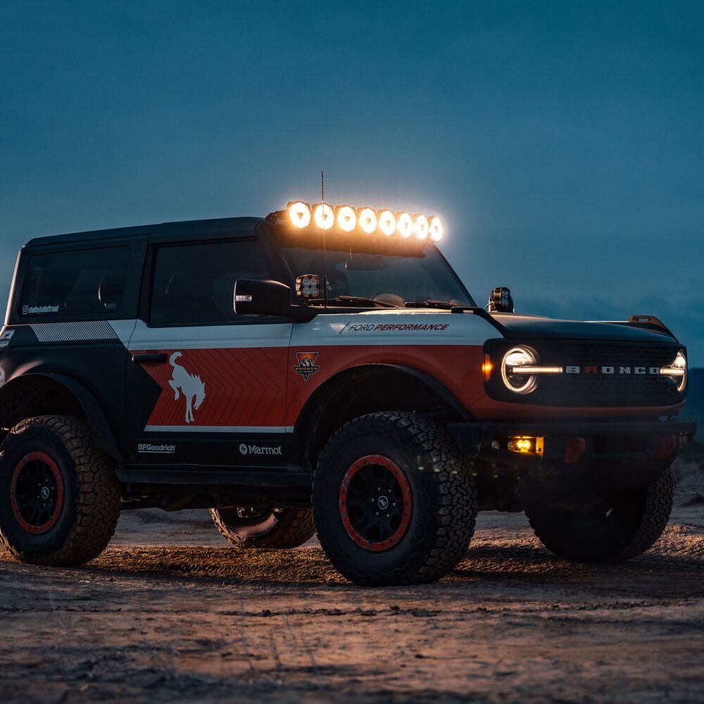 Gravity Titan Overhead 50 Inch Light Bar 2021+ Ford Bronco KC HiLiTES