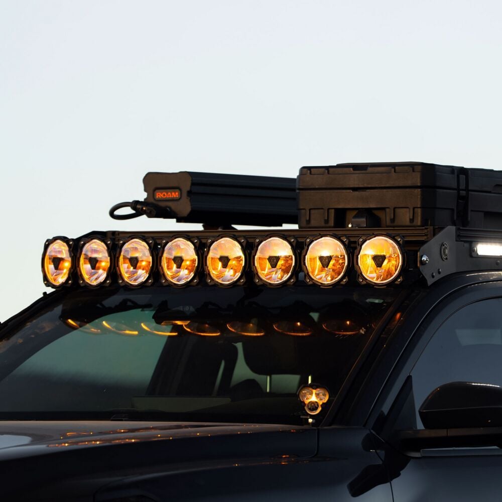 Platform One Roof Rack with 360 Degree Lighting (2024-2026 Toyota Tacoma) KC HiLiTES