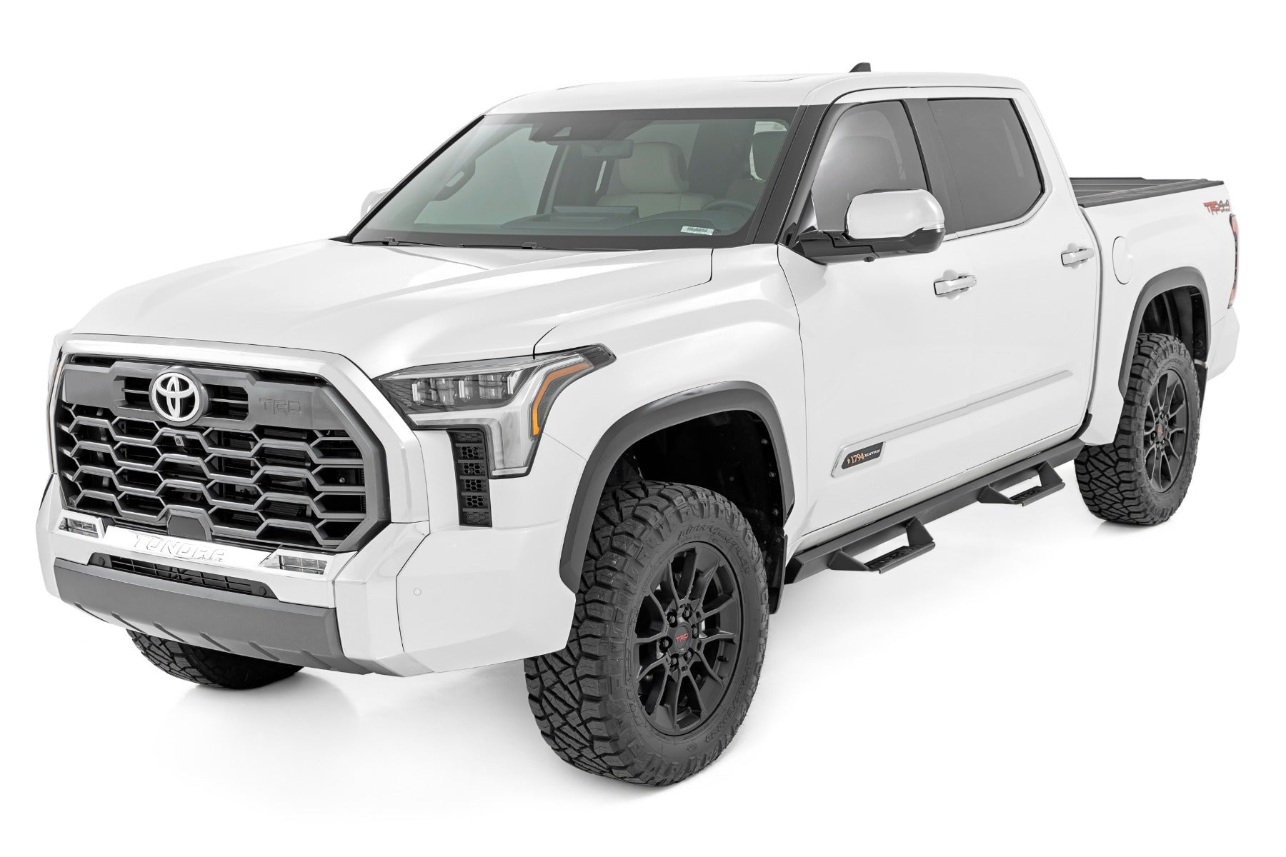 AL2 Drop Steps Crew Cab Toyota Tundra 2WD/4WD (22-23) Rough Country