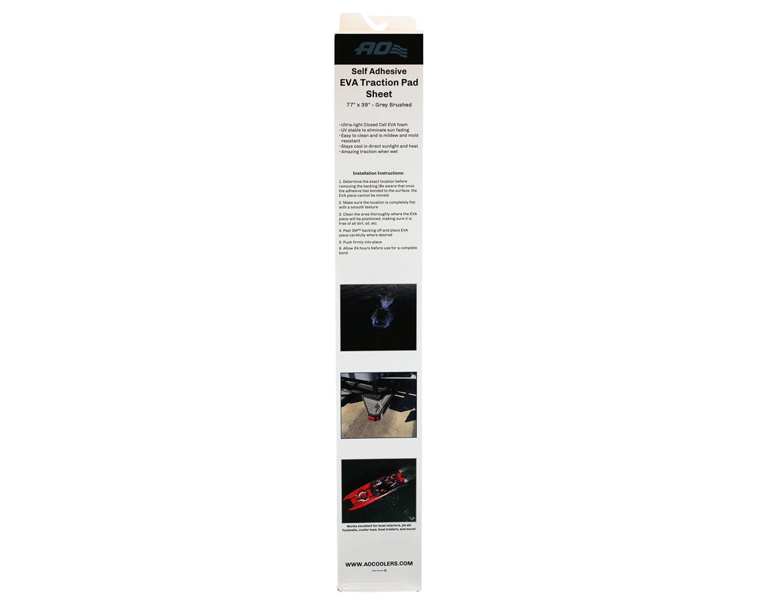 EVA Traction Pad - Roll - 77" x 39"