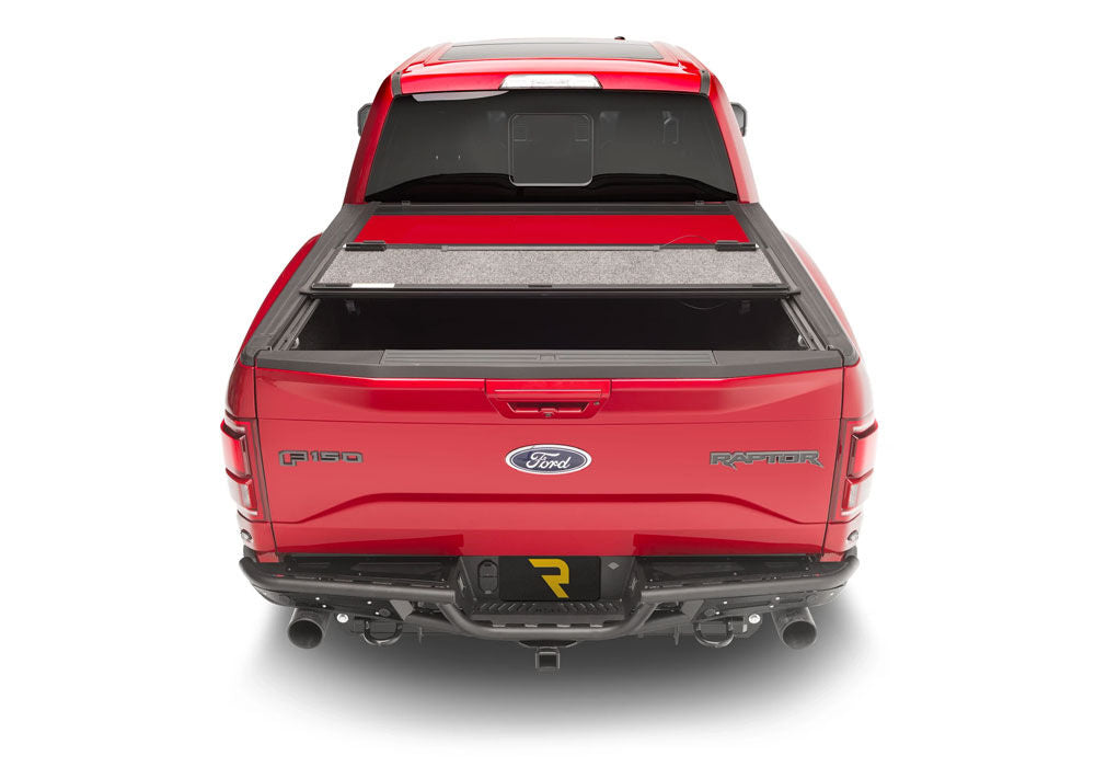 Tonneau Cover Fusion 2015-2019 Ford F-150 5 Foot 7 Inch Bed Ruby Red UnderCover