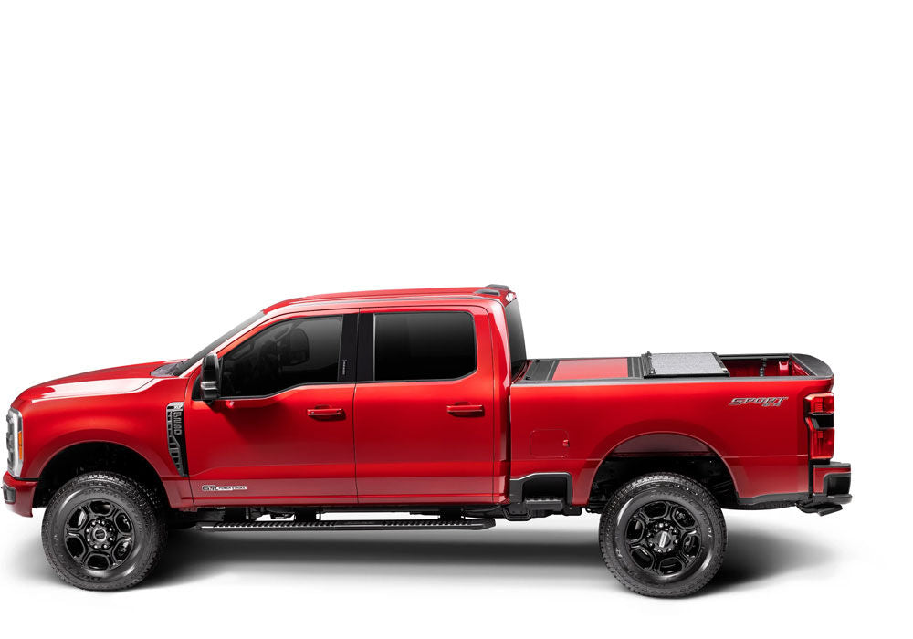 Tonneau Cover Fusion 2017-2020 Ford F-250/350 6 Foot 10 Inch Bed Paint Code E2- Magma Red UnderCover