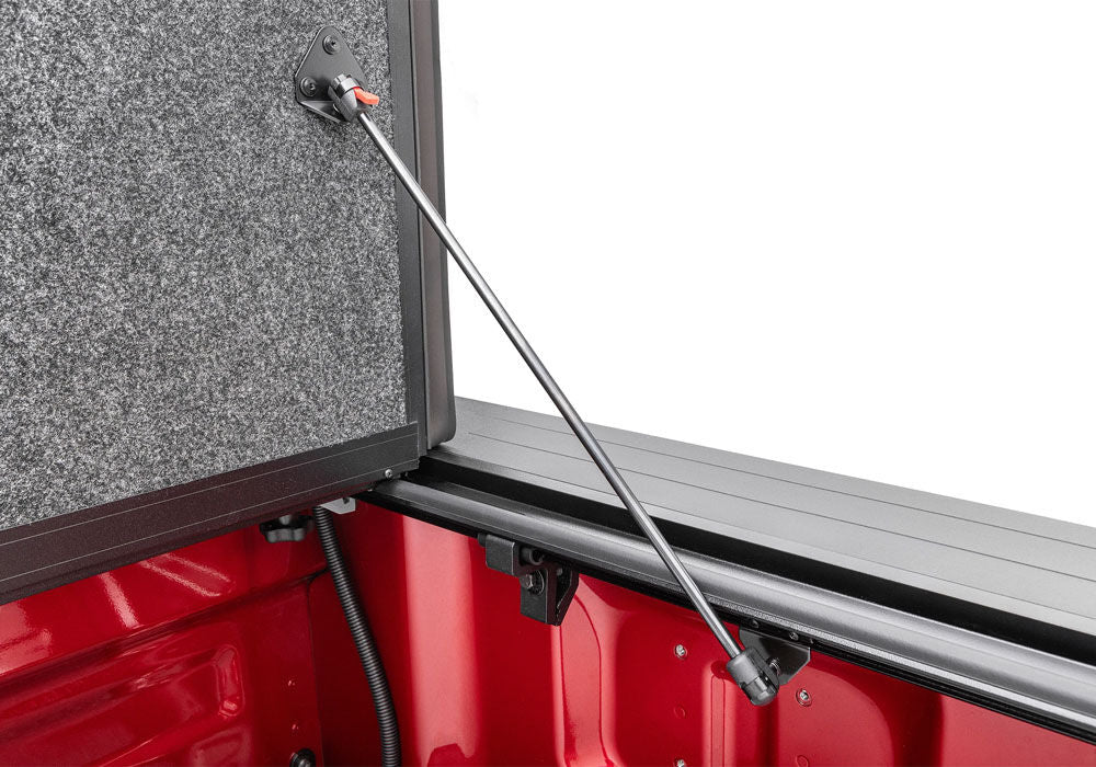 Tonneau Cover Fusion 2017-2020 Ford F-250/350 6 Foot 10 Inch Bed White Gold UnderCover