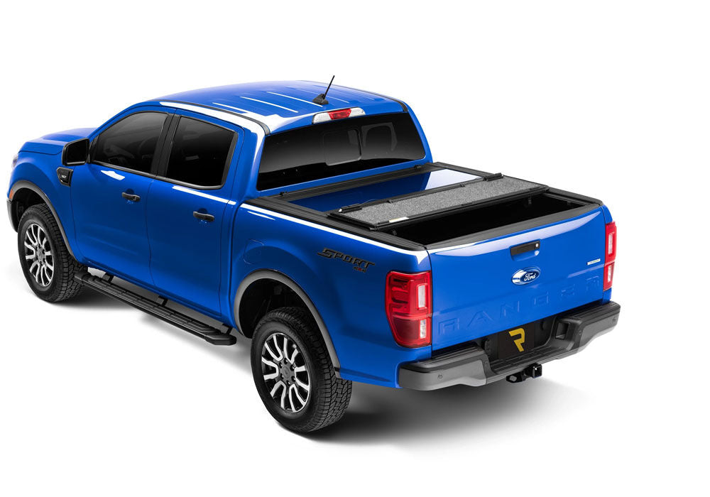 Tonneau Cover Fusion 2019-2020 Ford Ranger 6 Foot 1 Inch Bed Blue Lightning Effect UnderCover