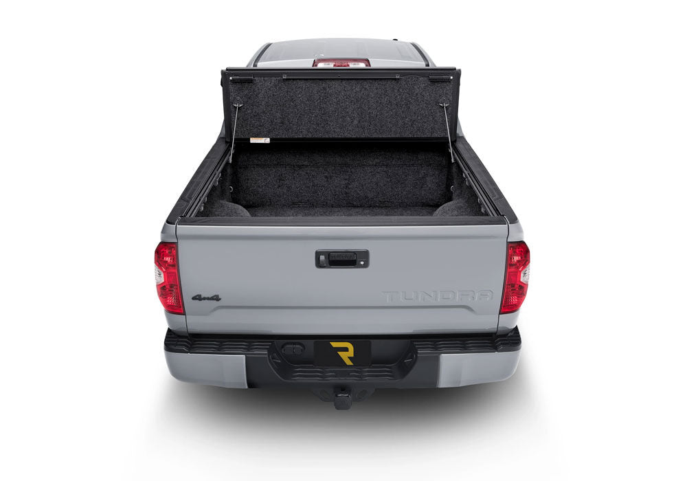 Tonneau Cover Fusion 2017-2021 Toyota Tundra 6 Foot 7 Inch Bed Without Deck Rail System Cement Grey UnderCover