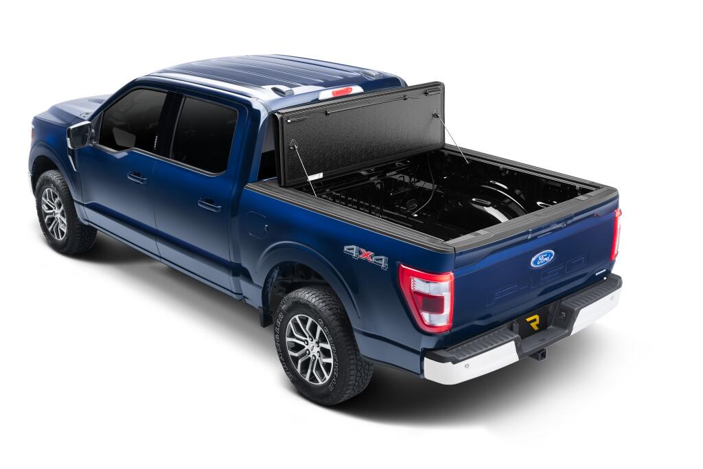 Tonneau Cover Armor Flex 2021-2026 Ford F-150 5 Foot 7 Inch Bed Crew Cab (Includes Lightning)e Black Textured UnderCover
