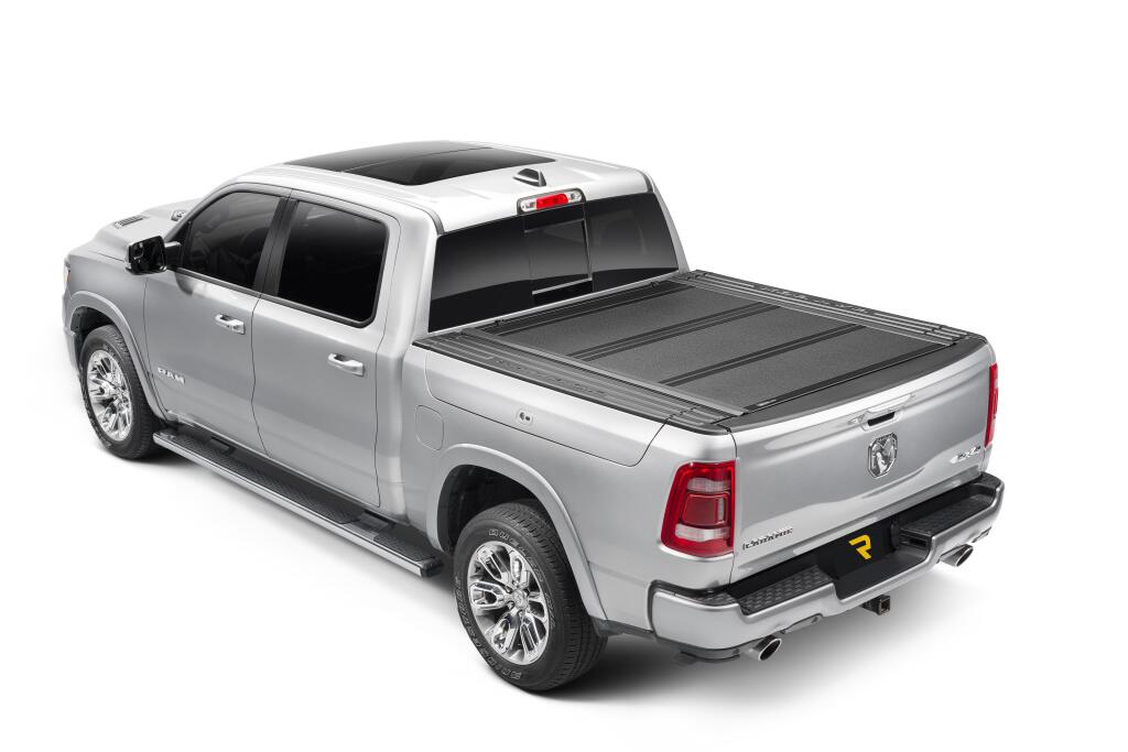Tonneau Cover Armor Flex 2019-2026 (New Body Style) Ram 5 Foot 7 Inch Bed Crew With RamBox Without Black Track System Black Textured UnderCover