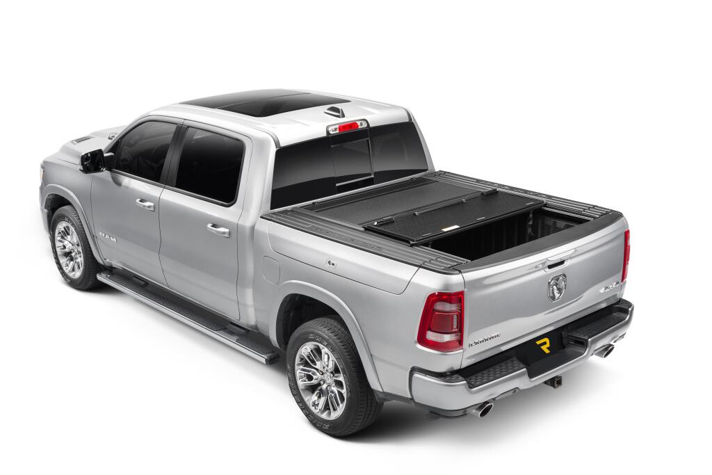 Tonneau Cover Armor Flex 2019-2026 (New Body Style) Ram 5 Foot 7 Inch Bed Crew With RamBox Without Black Track System Black Textured UnderCover