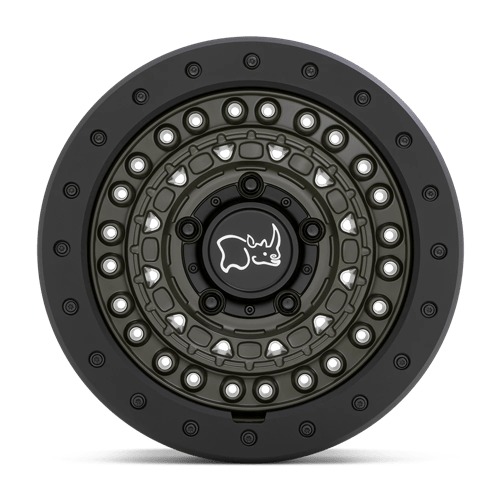 BARRICADE 17X8.5 6X5.5 112 OD-GRN-BK -18