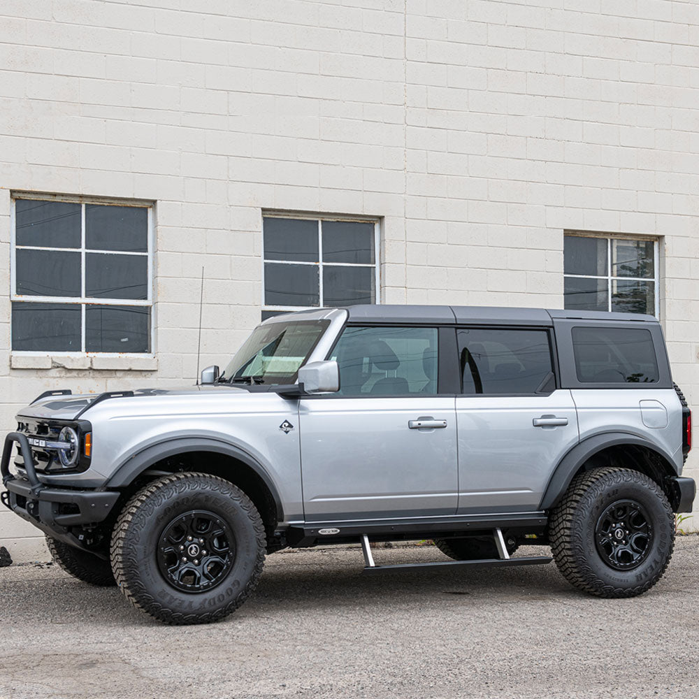 Bronco Side Step Sliders For 21-Pres Bronco 4 Door Models Passenger Side Sub Part Rock Slide Engineering