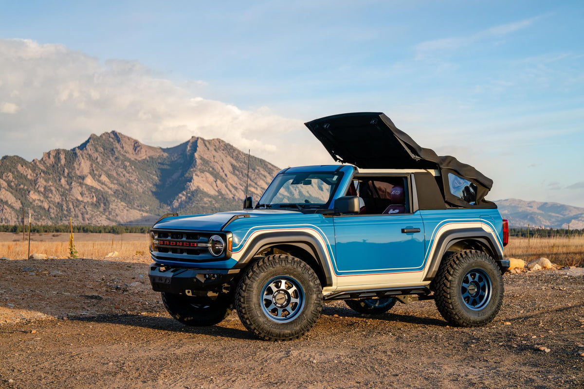 eTop Ford 2021-27 Bronco; 2-Door (Black)