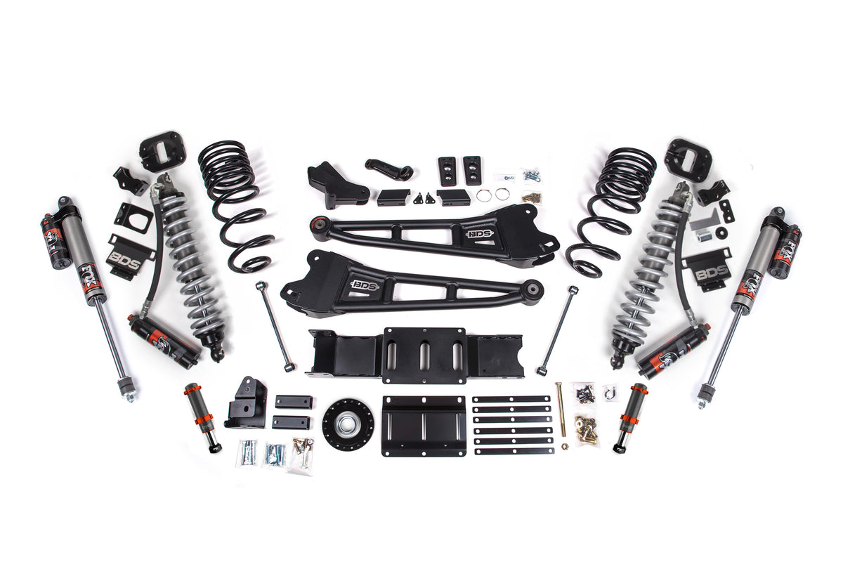 4 Inch Lift Kit w/ Radius Arm | Extended Travel | Ram 2500 (25-26) 4WD | Diesel