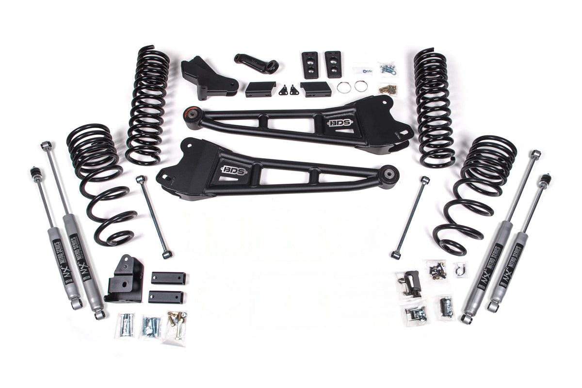 4 Inch Lift Kit w/ Radius Arm | Ram 2500 (2025) 4WD | Diesel