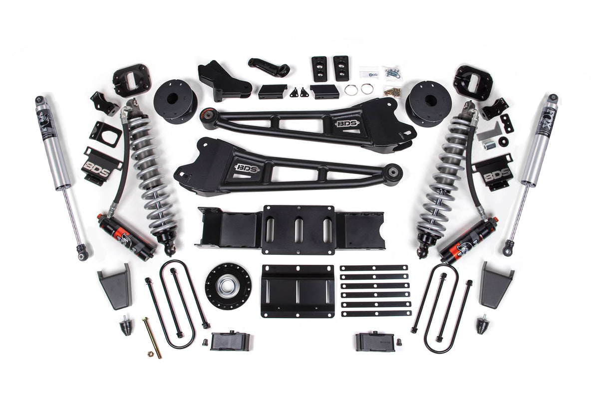 4 Inch Lift Kit w/ Radius Arm | Extended Travel | Ram 3500 (25-26) 4WD | Diesel