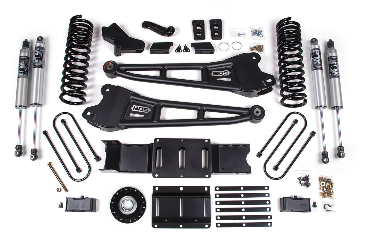 4 Inch Lift Kit w/ Radius Arm | Extended Travel | Ram 3500 (25-26) 4WD | Gas