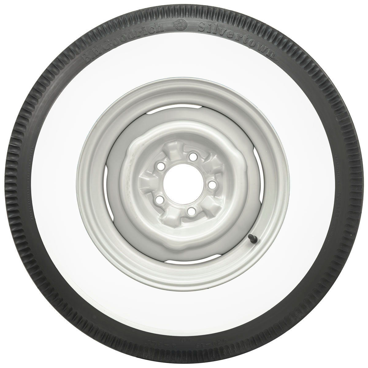 BFGoodrich 670-15 3 5/8" White Wall - 57500