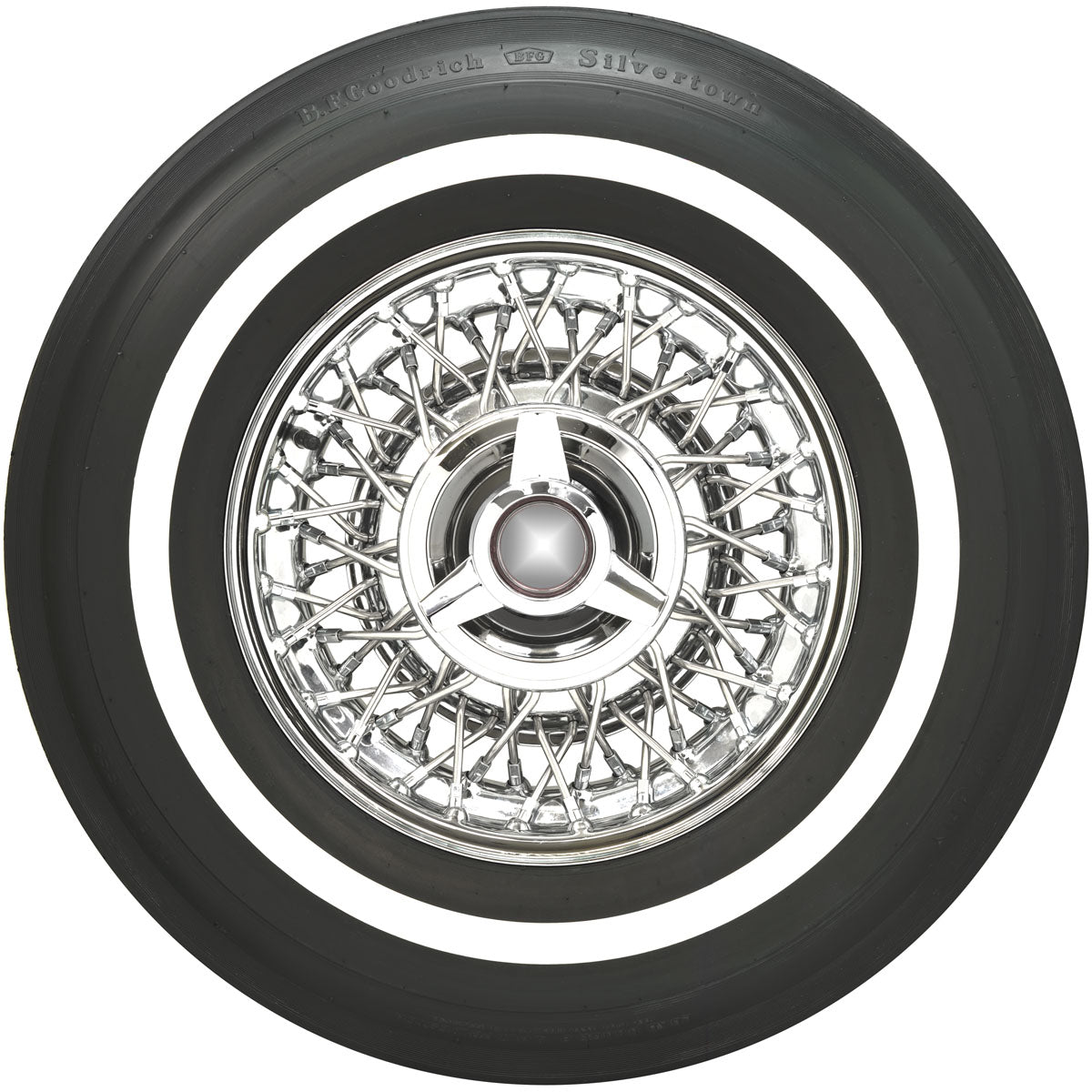 BFGoodrich 710-15 1" White Wall - 57997