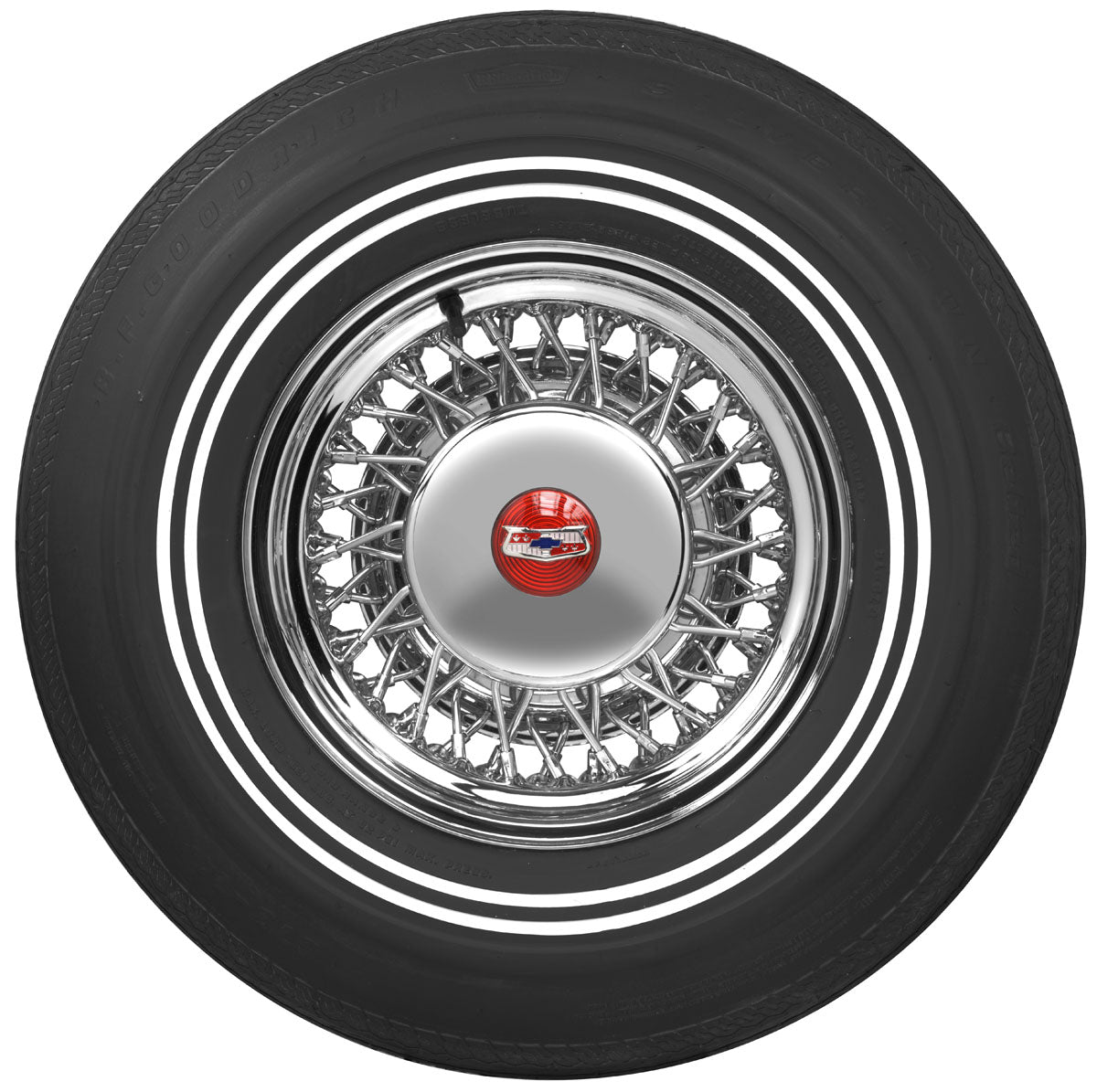 BFGoodrich G78-14 DUAL 3/8" White Wall - 55460