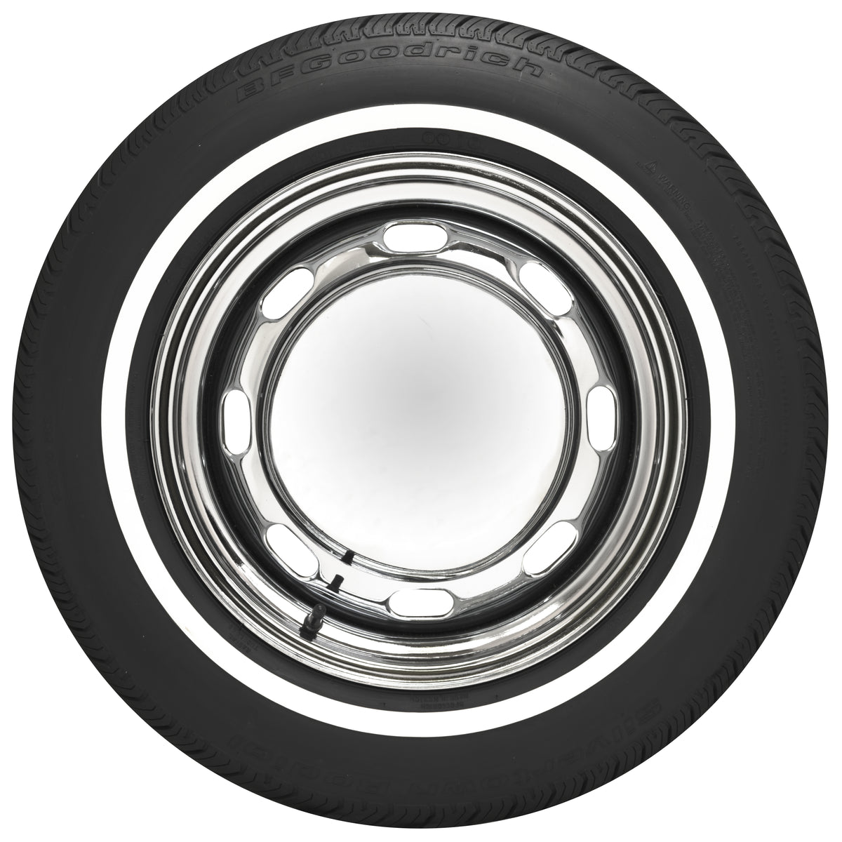 BFGoodrich 165R15 3/4" White Wall - 579810