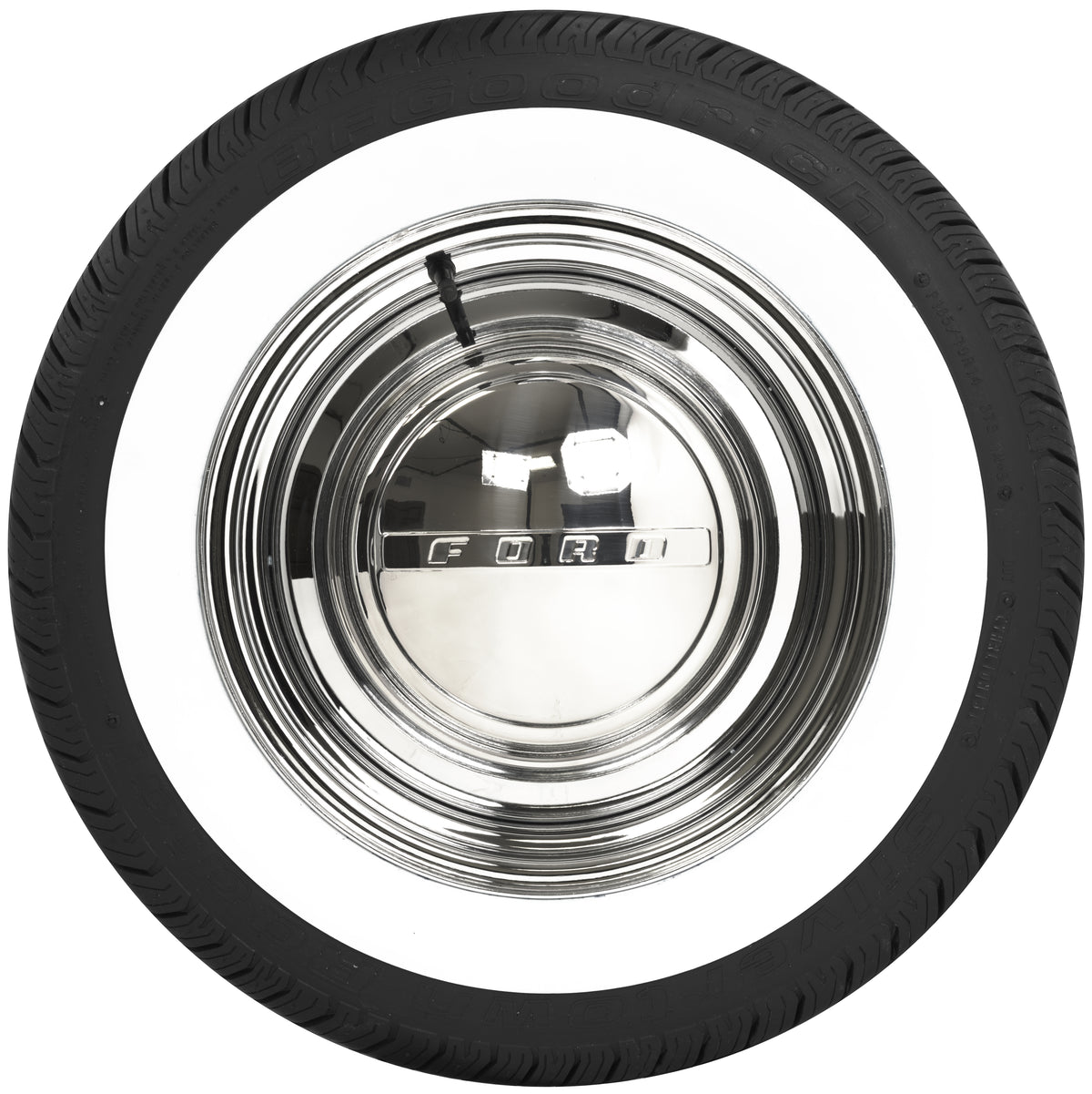 BFGoodrich P185/70R13 2" White Wall - 512076