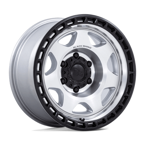 VOYAGER 17X8.5 6X120 66 +0 SLV-MCH-BLK