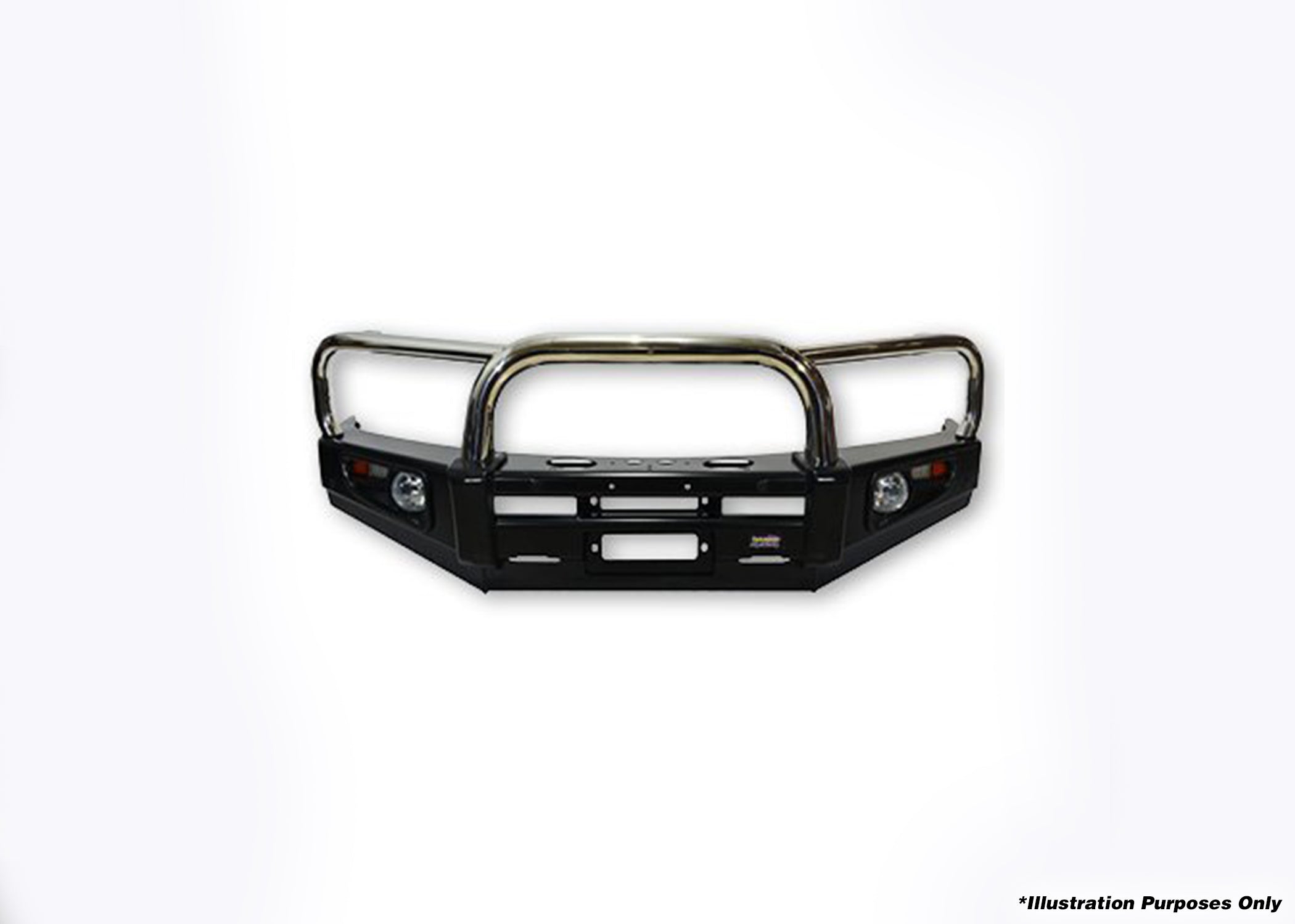 DOBINSONS BULL BAR STAINLESS LOOP PRADO 90 - BU59-3674