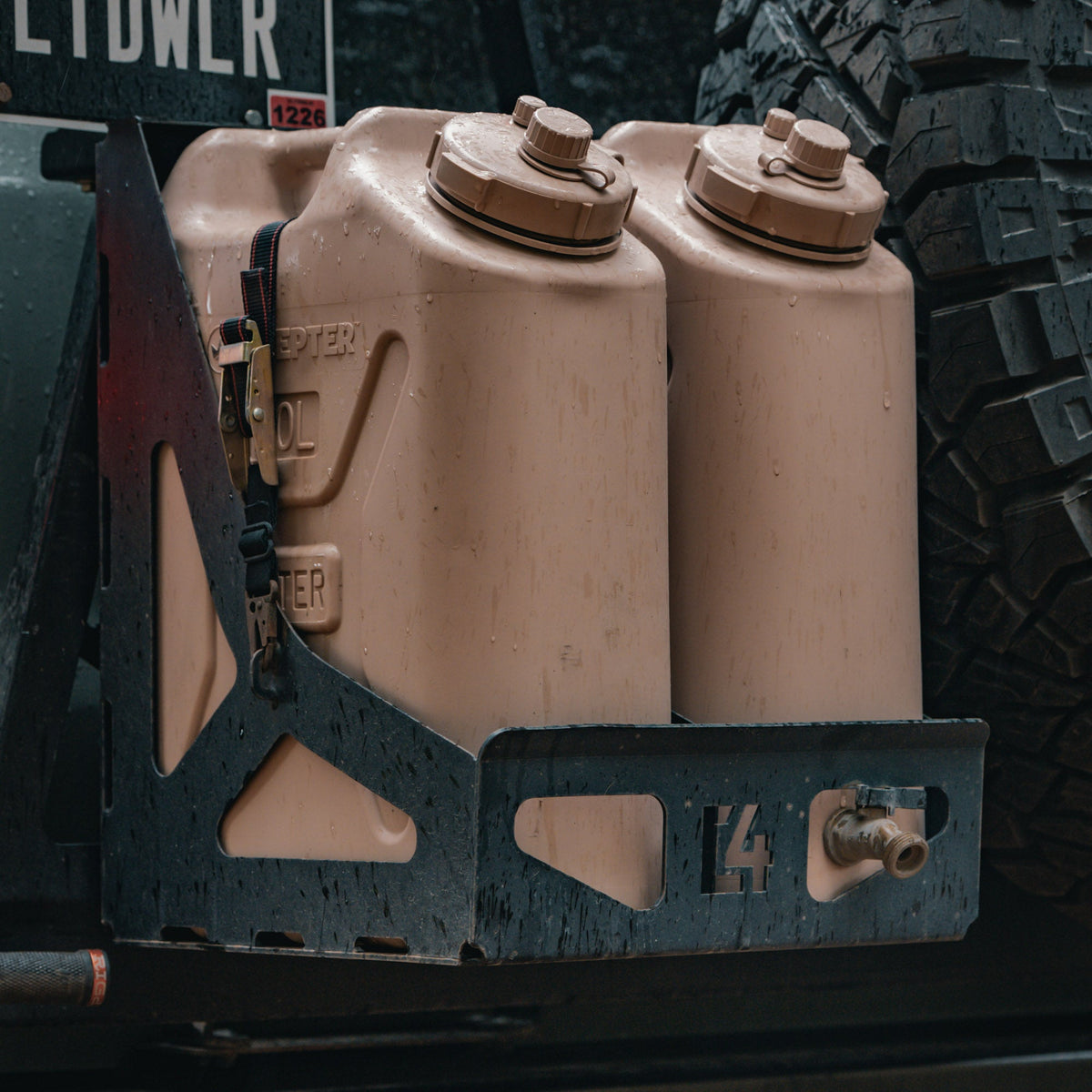 Dual Jerry Can Carrier | Overland Ready Gear