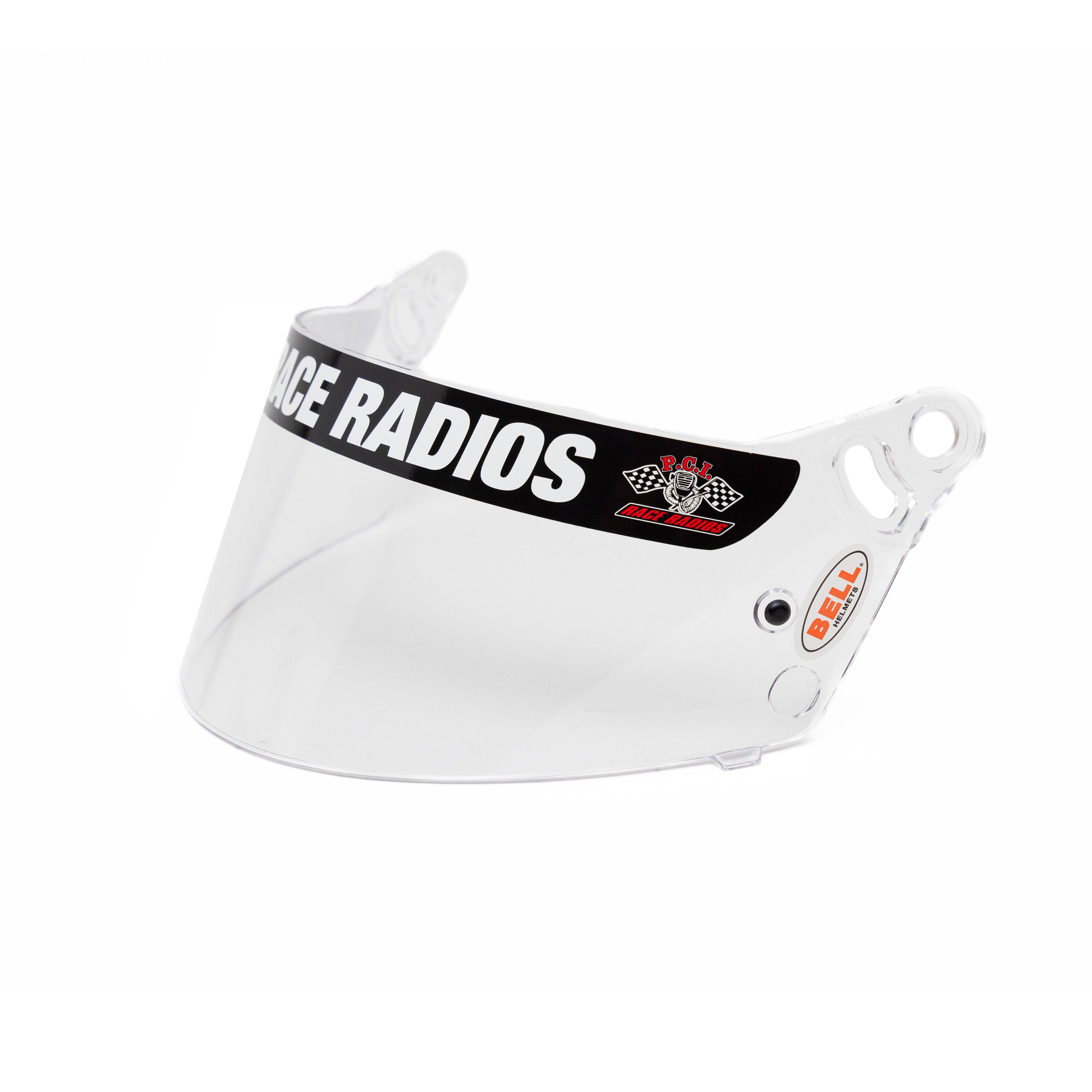 Bell BR8 Single Pane Shield - PCI Race Radios