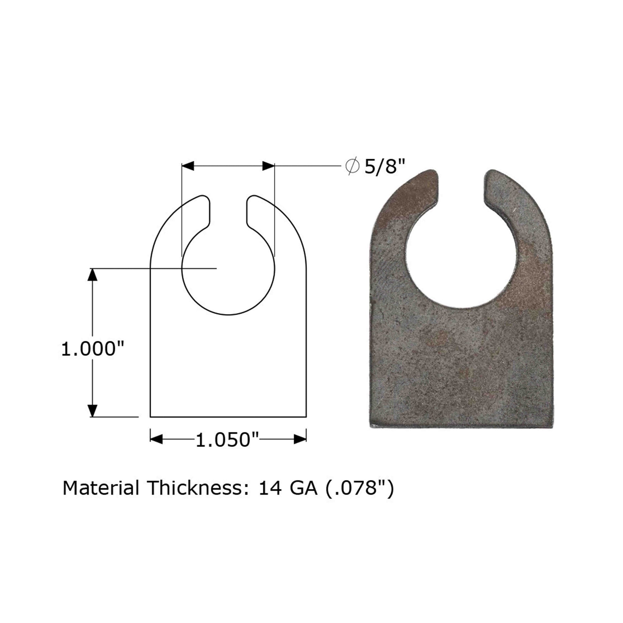 Brake Line Tab