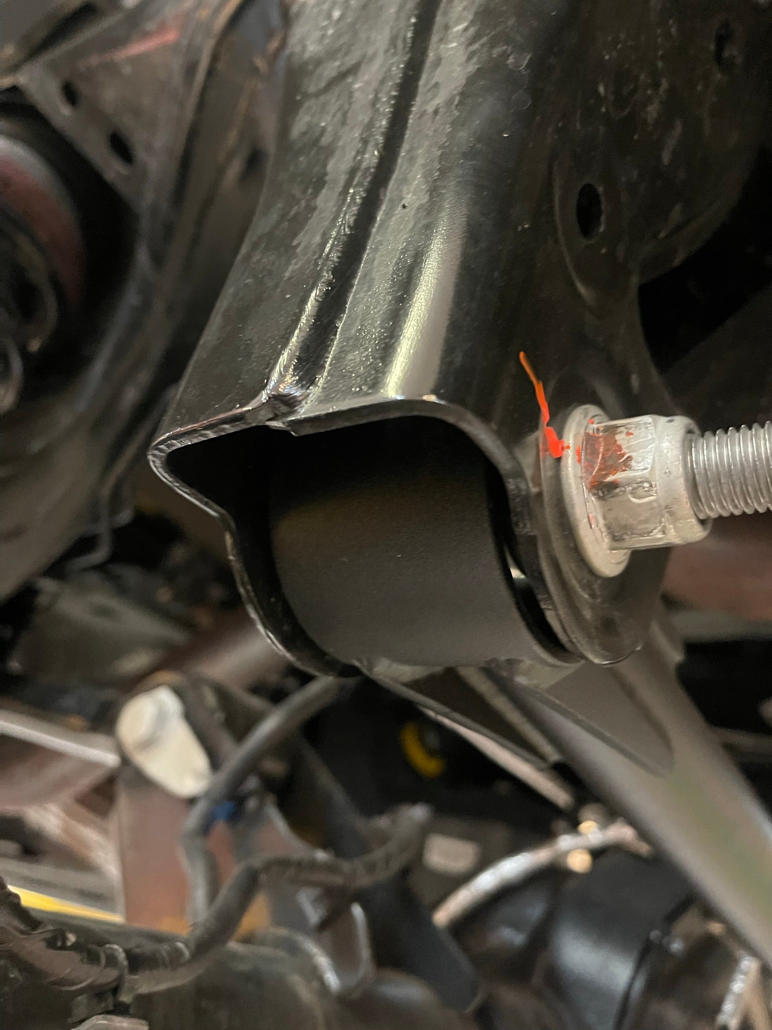 Adjustable Panhard Bar Kit for 2022-UP Bronco Raptor featuring Heim Joint, showcasing durable construction and precise fit.