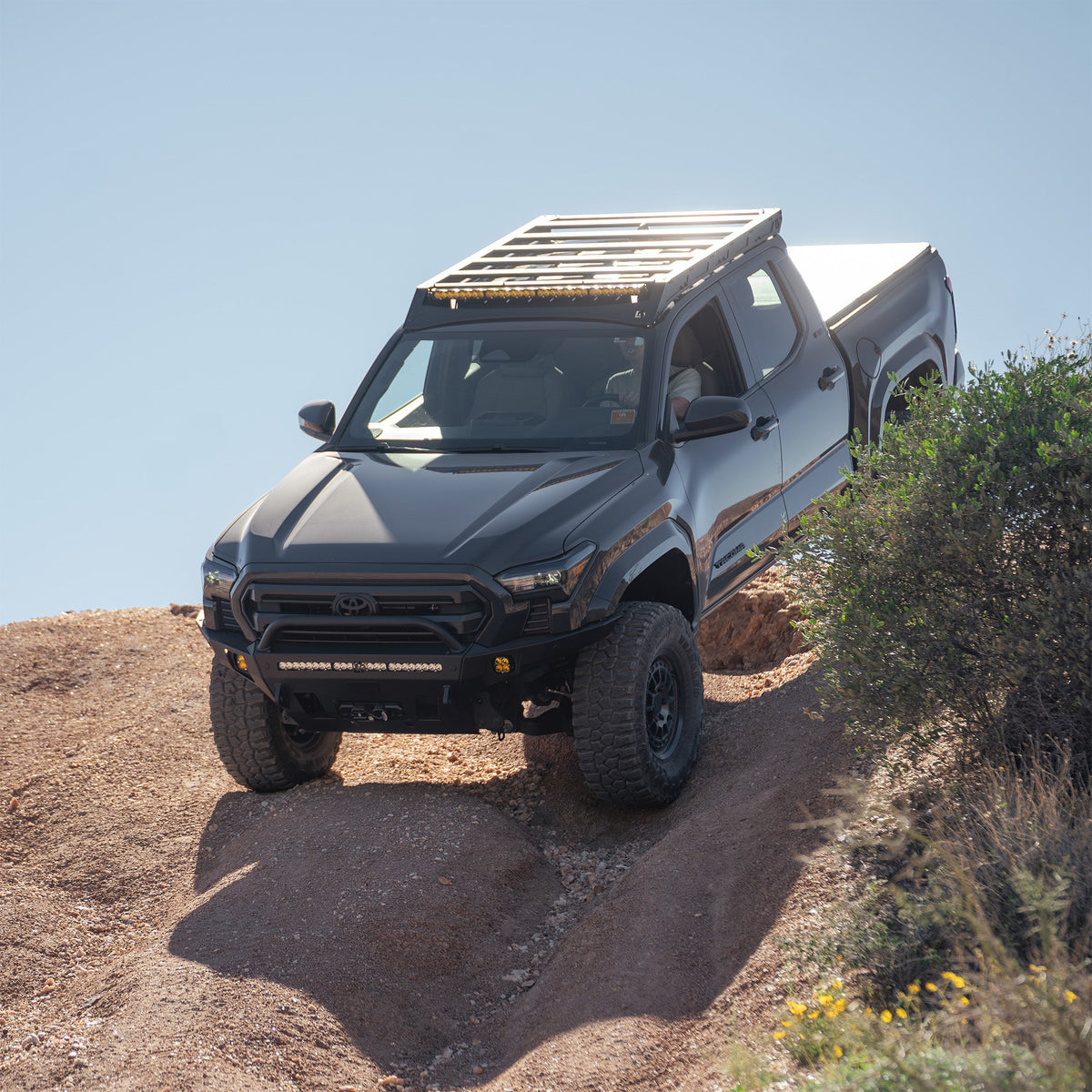 2024+ Toyota Tacoma Roof Rack with Optional Light Bar Mount