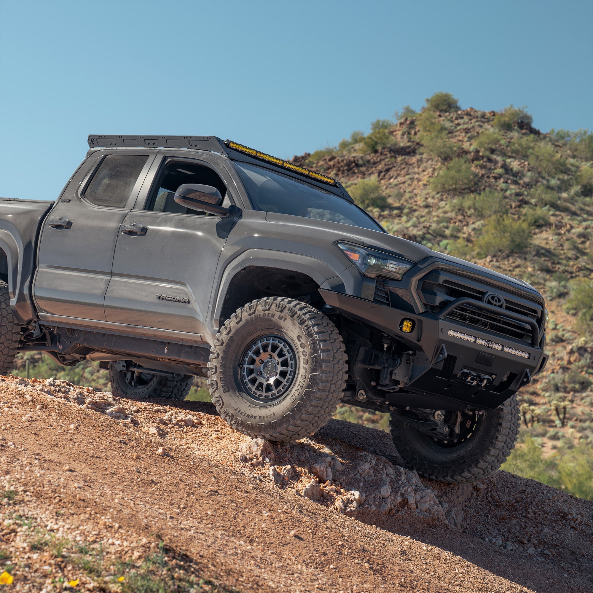 2024+ Toyota Tacoma Roof Rack with Optional Light Bar Mount