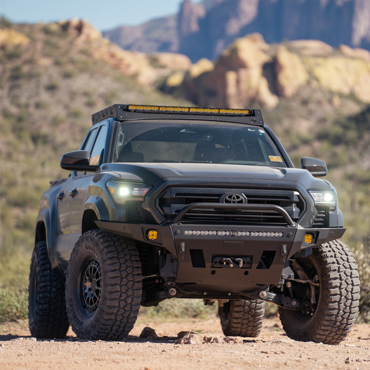 2024+ Toyota Tacoma Roof Rack with Optional Light Bar Mount