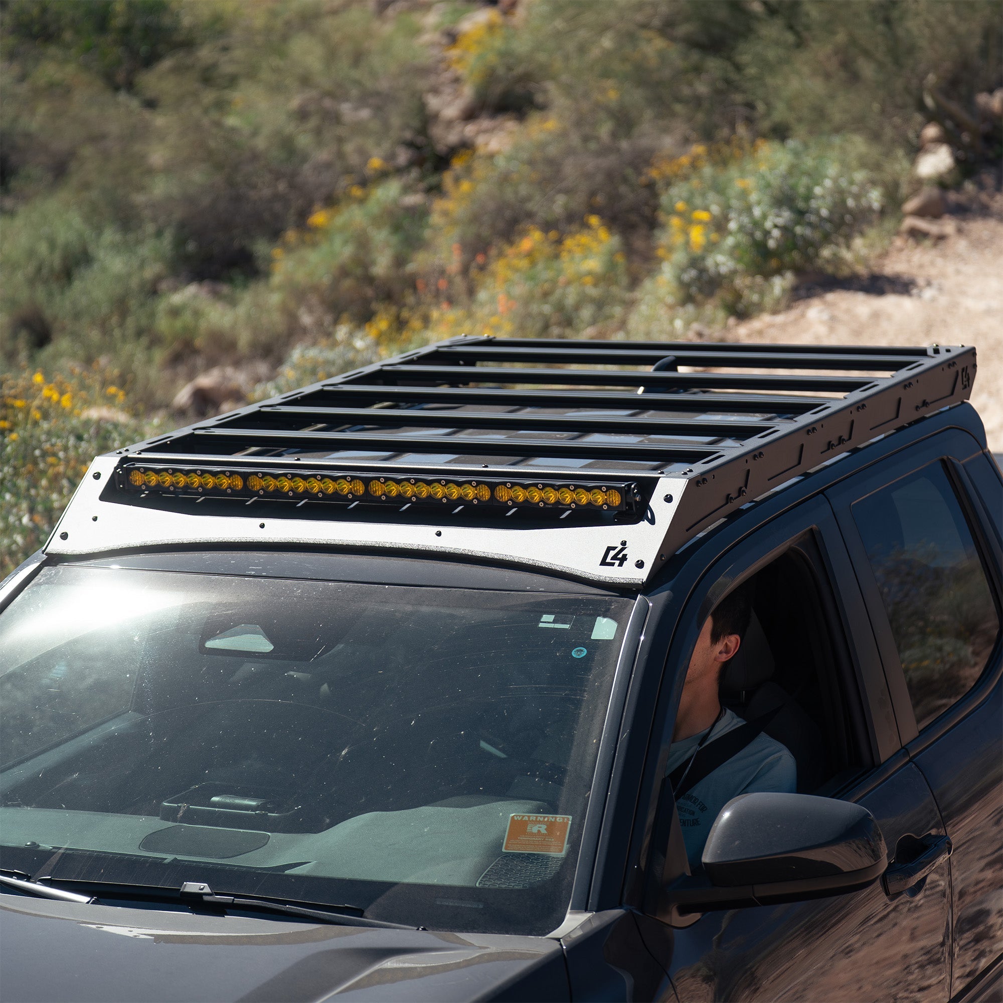 2024+ Toyota Tacoma Roof Rack with Optional Light Bar Mount