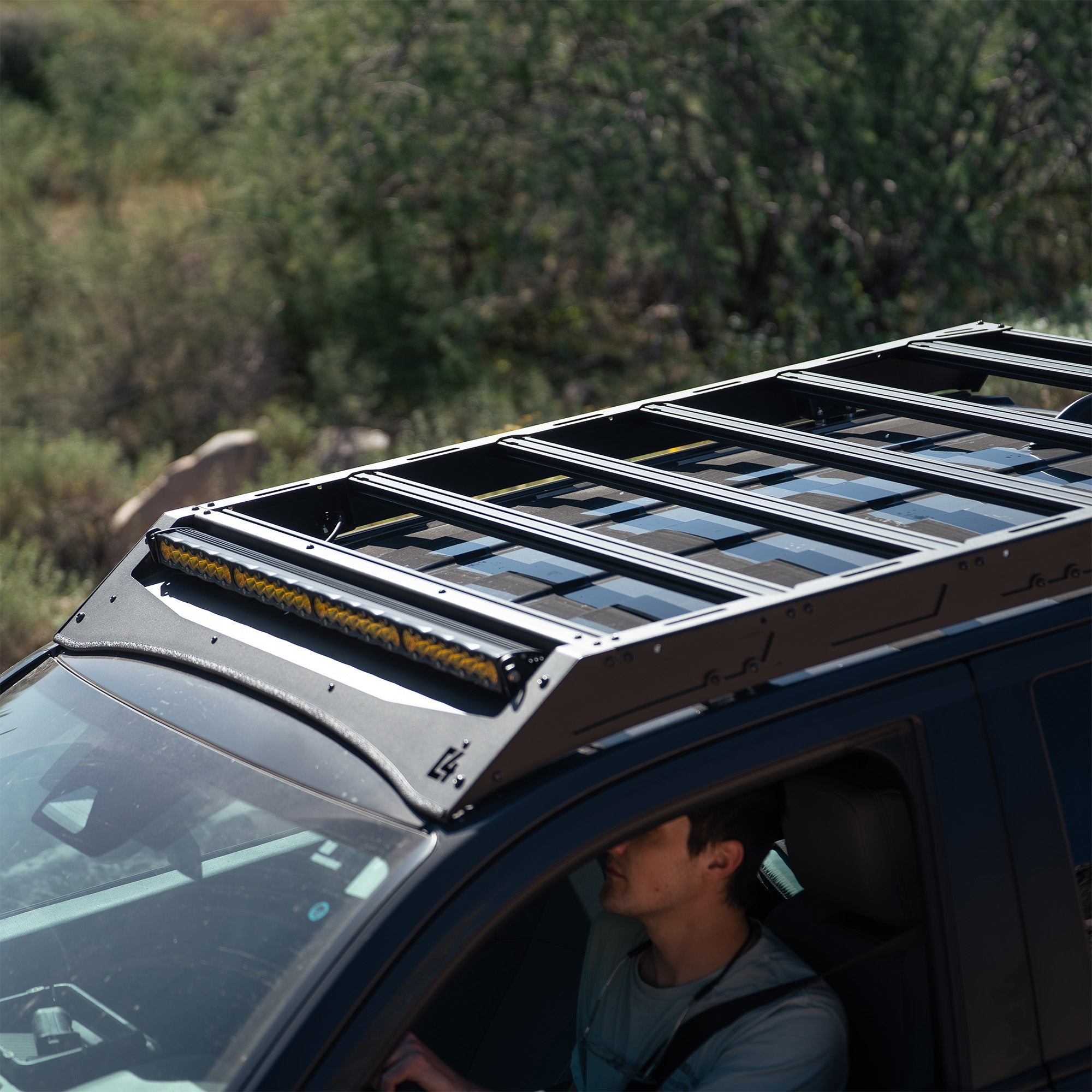 2024+ Toyota Tacoma Roof Rack with Optional Light Bar Mount