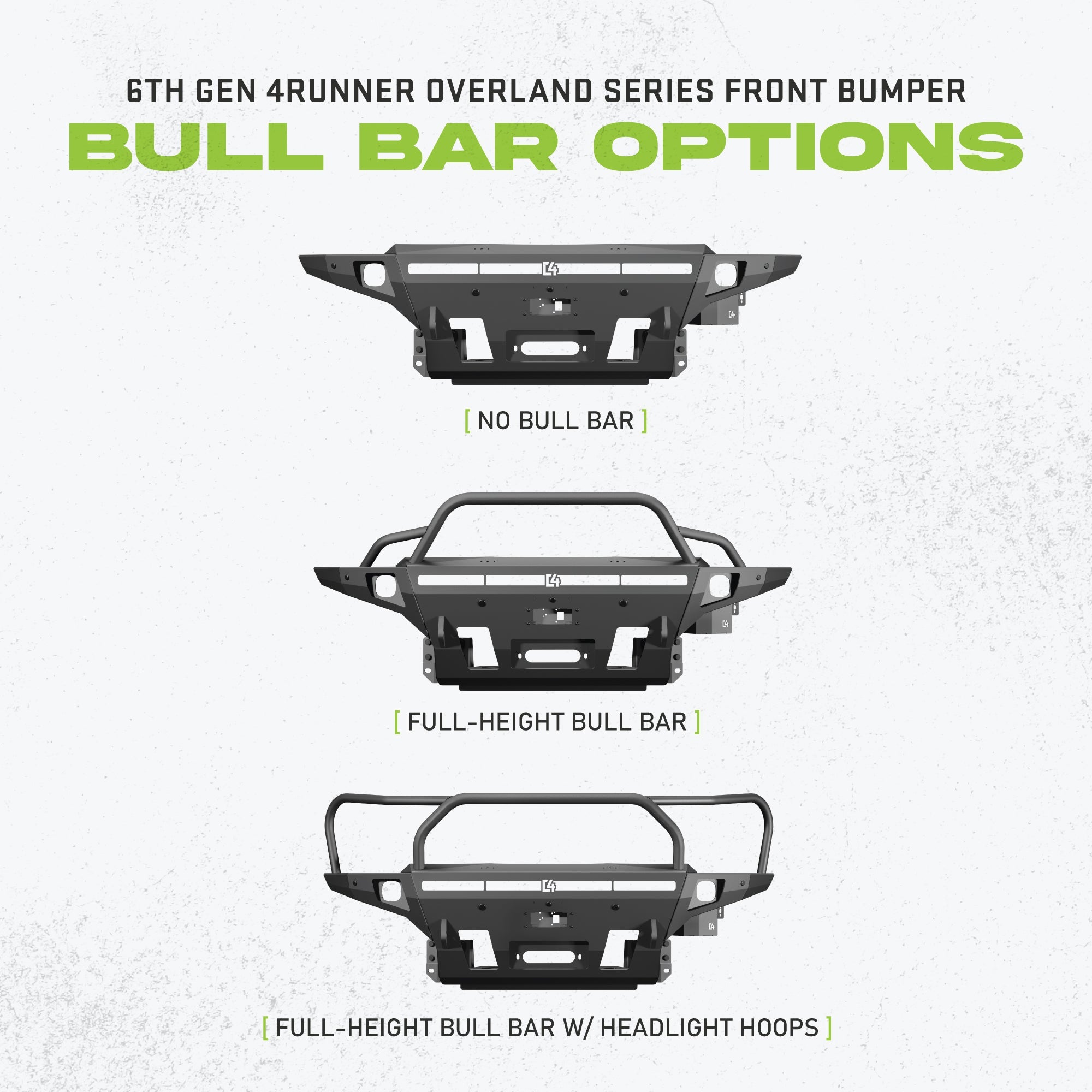 2025+ Toyota 4Runner Overland Series Front Bumper