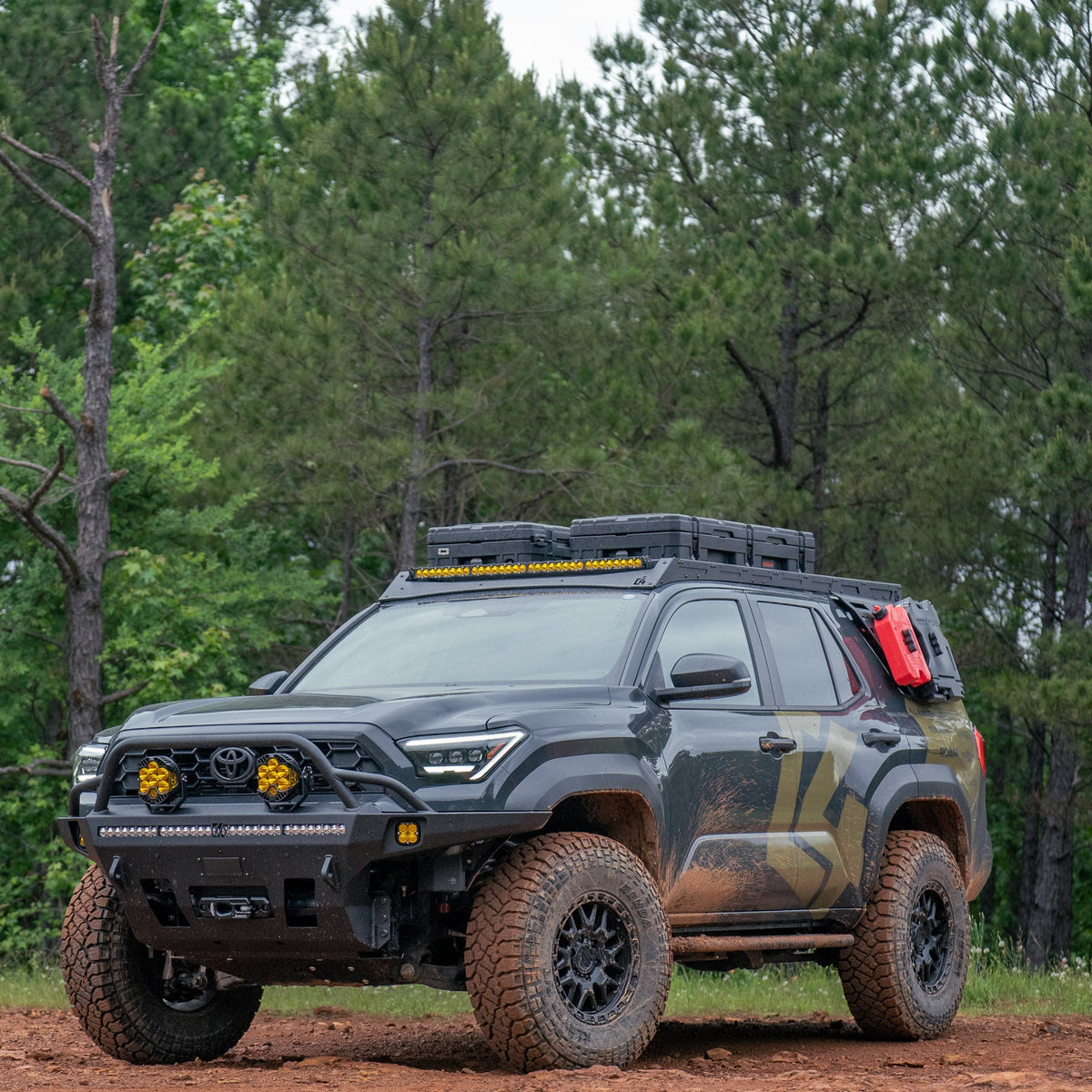 2025+ Toyota 4Runner Roof Rack with Optional Light Bar Mount