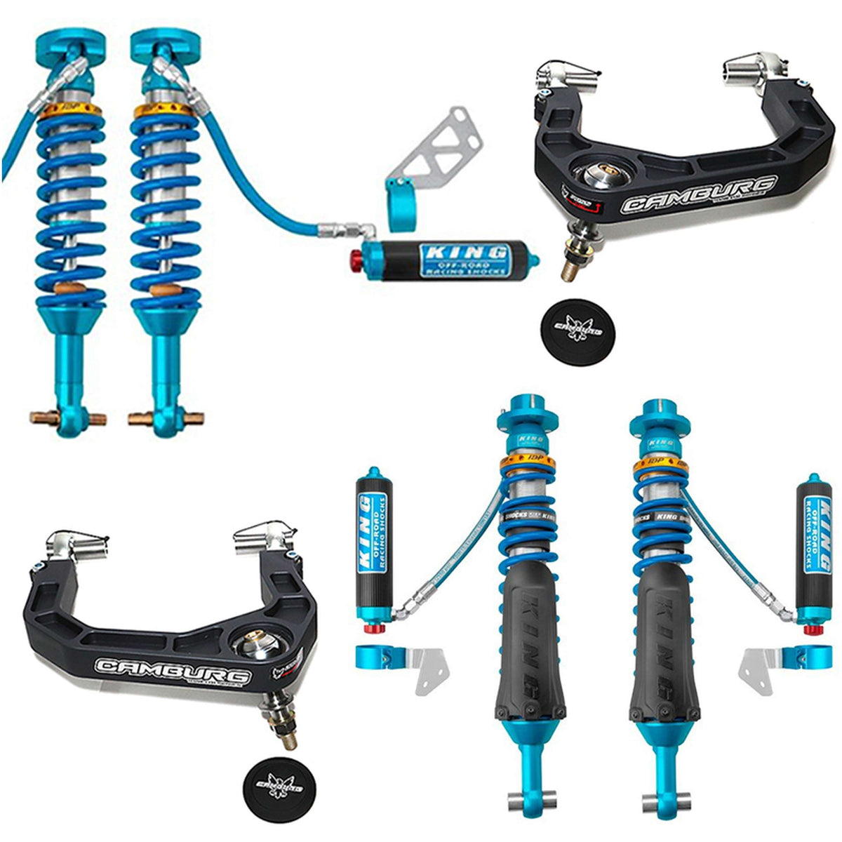 Camburg Engineering 2021-2025 Ford Bronco Excludes Raptor King 2.5 KINETIK Series Lift Kit CAM-110221-K