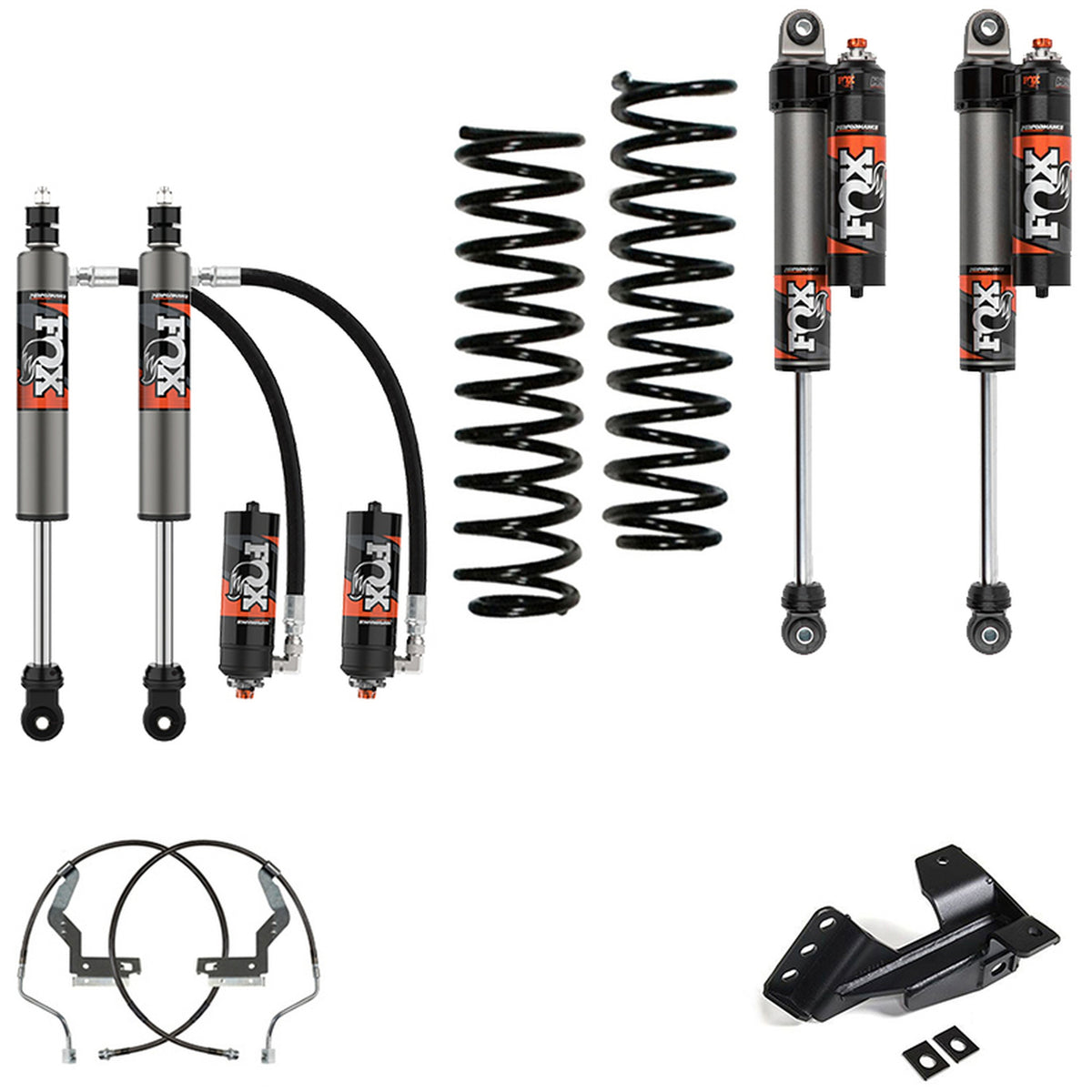 Camburg Engineering Ford F-250/350 4wd '17-25 FOX 2.5 Performance Elite DSC 2.5/3.5" Performance Kit (Diesel)