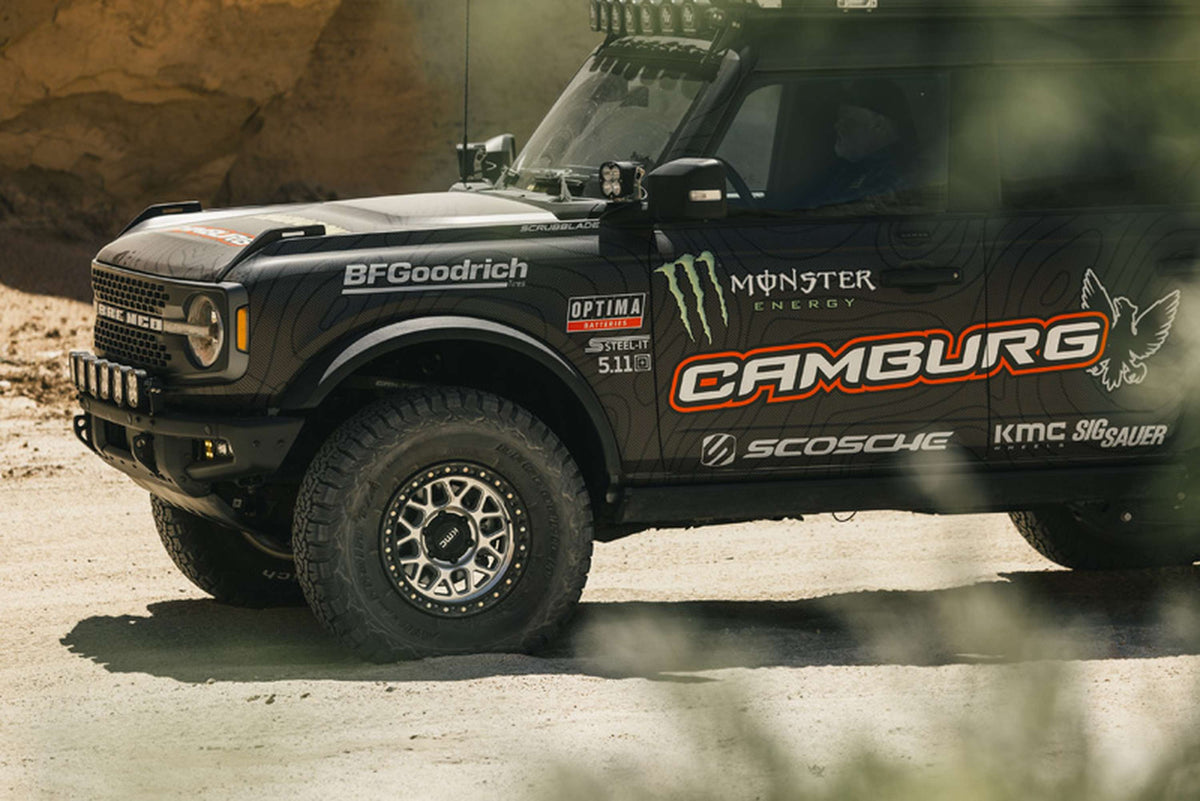 Camburg Engineering 2021-2025 Ford Bronco Excludes Raptor FOX 3.0 Performance DSC Lift Kit CAM-110270-UC