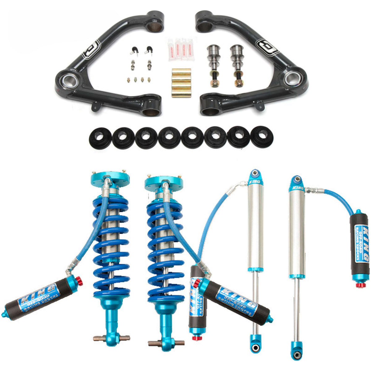 Camburg Engineering 4WD 2019-2024 Chevrolet Silverado 1500 | GMC Sierra 1500 Trail Boss/AT4 King 2.5 Lift Kit CAM-210075-U