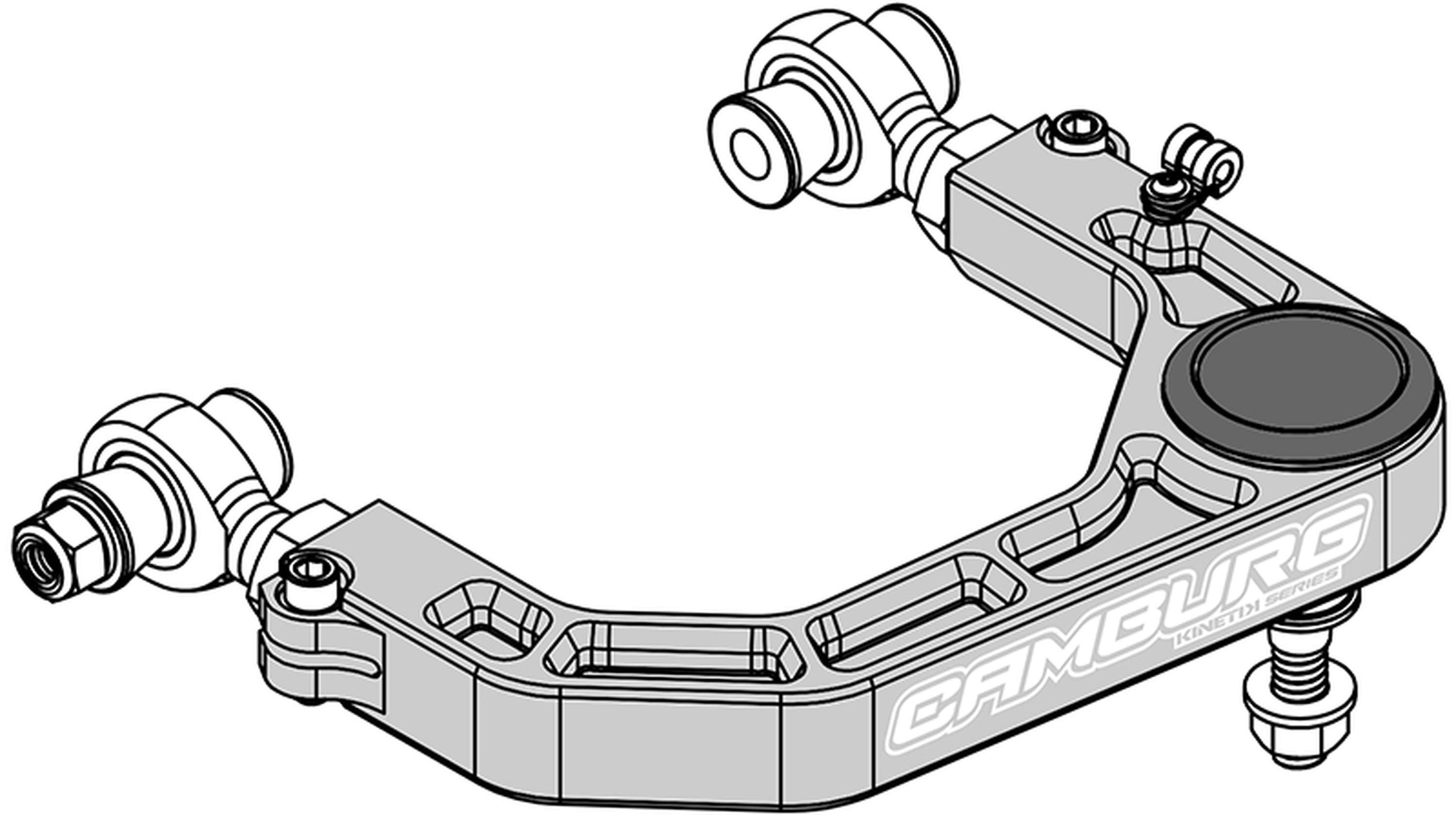 Camburg Engineering 2005-2023 Toyota Tacoma Excludes X-Runner FOX 2.5 Factory DSC KINETIK Series Lift Kit CAM-310109-K