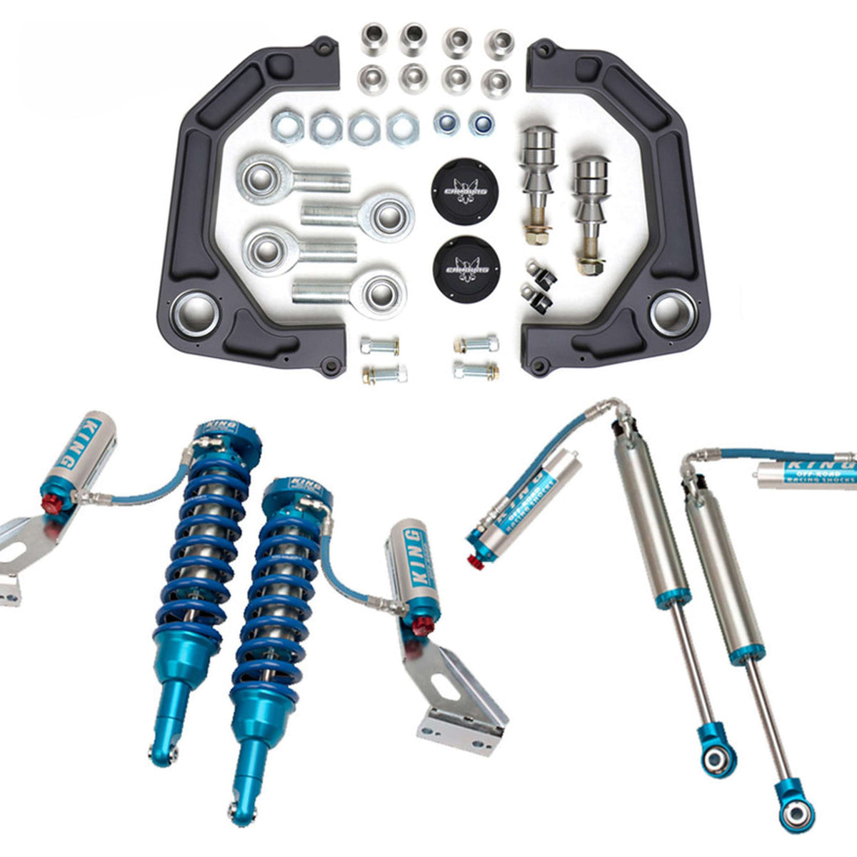 Camburg Engineering 2WD/4WD 2010-2022 Lexus GX460 King 2.5 KINETIK Series Lift Kit (KDSS Models) CAM-310144-K