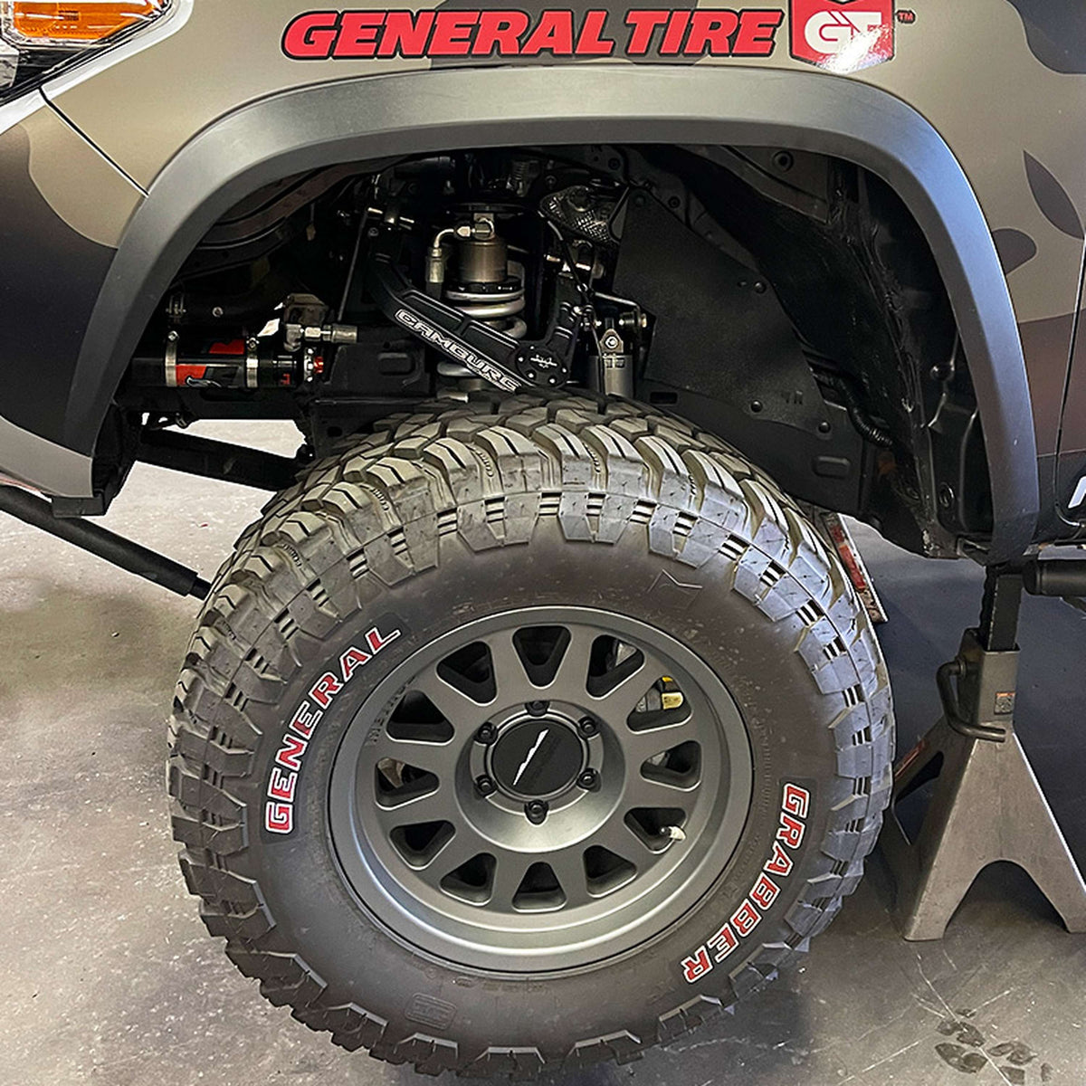 Camburg 05-15 Toyota Tacoma Pre/4WD Trail Series L/T Kit (Billet UCA) (Grey)