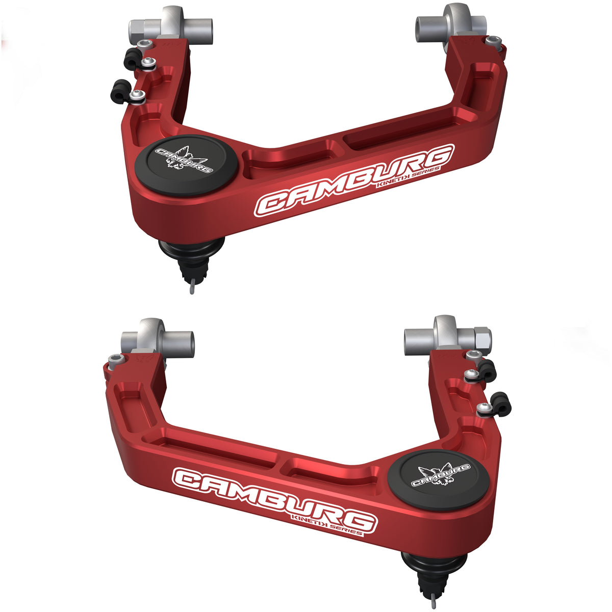 Camburg 07-21 Toyota Tundra / Sequoia 08-22 KINETIK Performance Billet X-Joint XL Upper Arms (Red)
