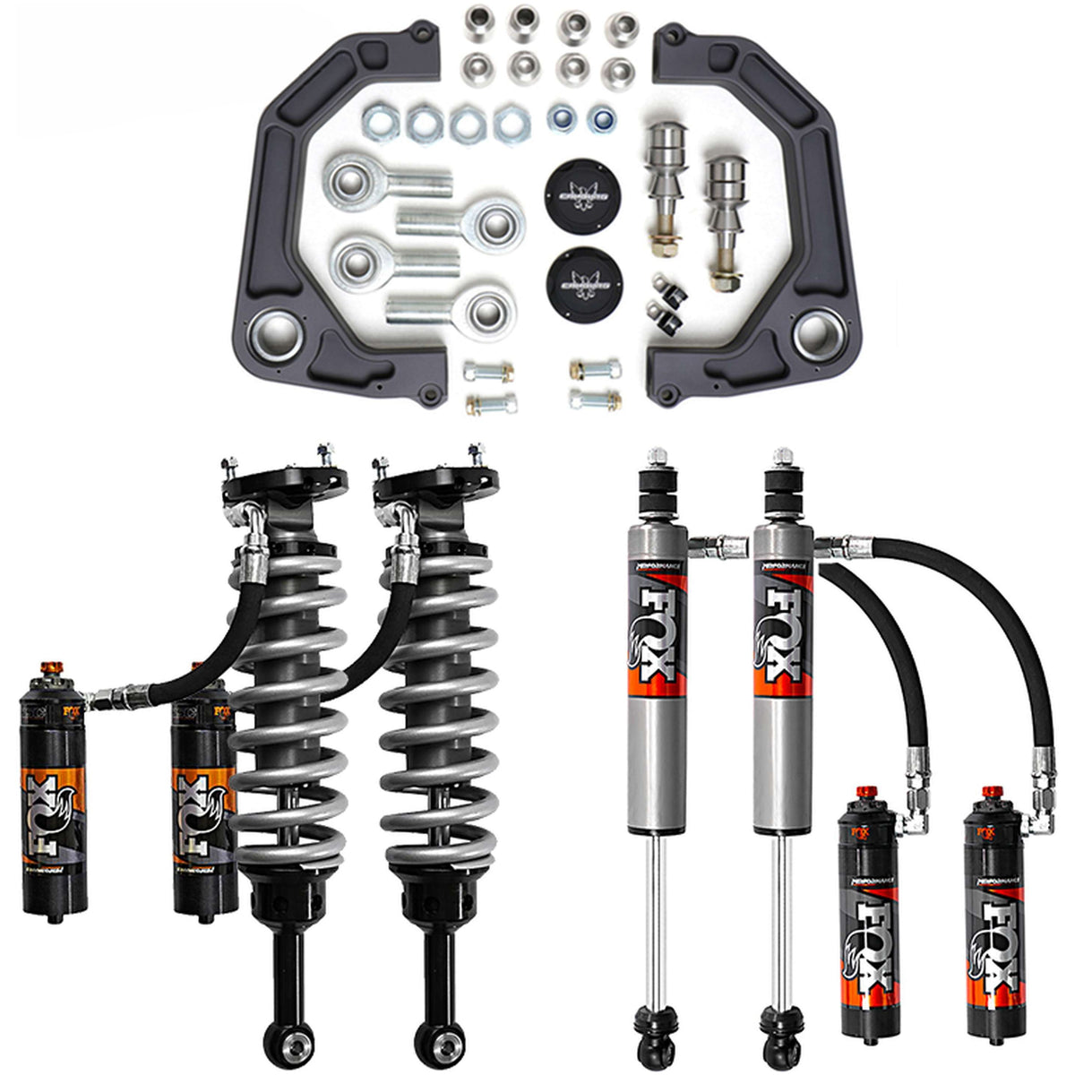 Camburg Engineering 2003-2024 4Runner | 2007-2014 FJ Cruiser FOX 2.5 Performance Elite DSC KINETIK Series Lift Kit CAM-310240-K